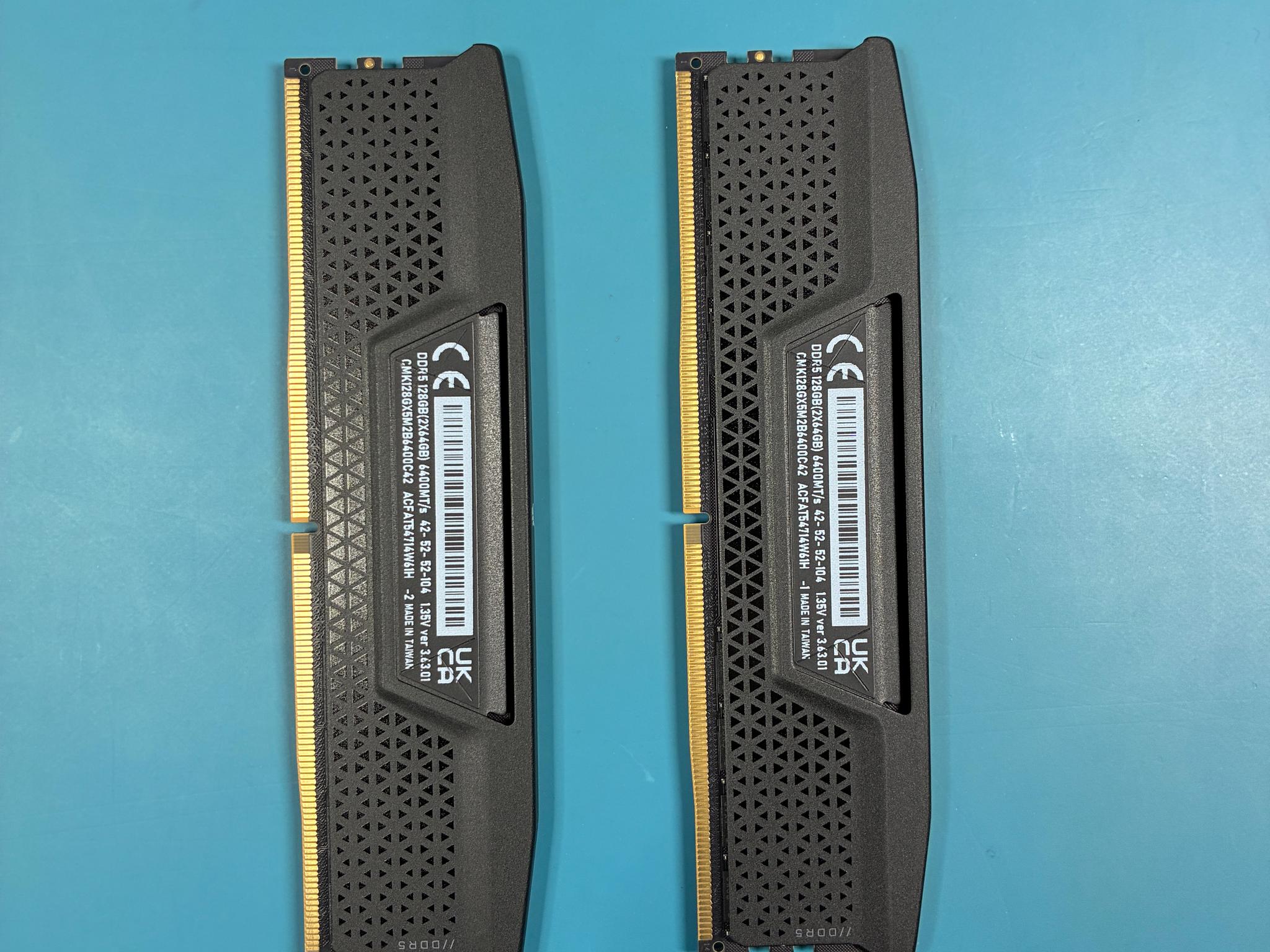 Corsair Vengeance DDR5 128GB kit (Memory)