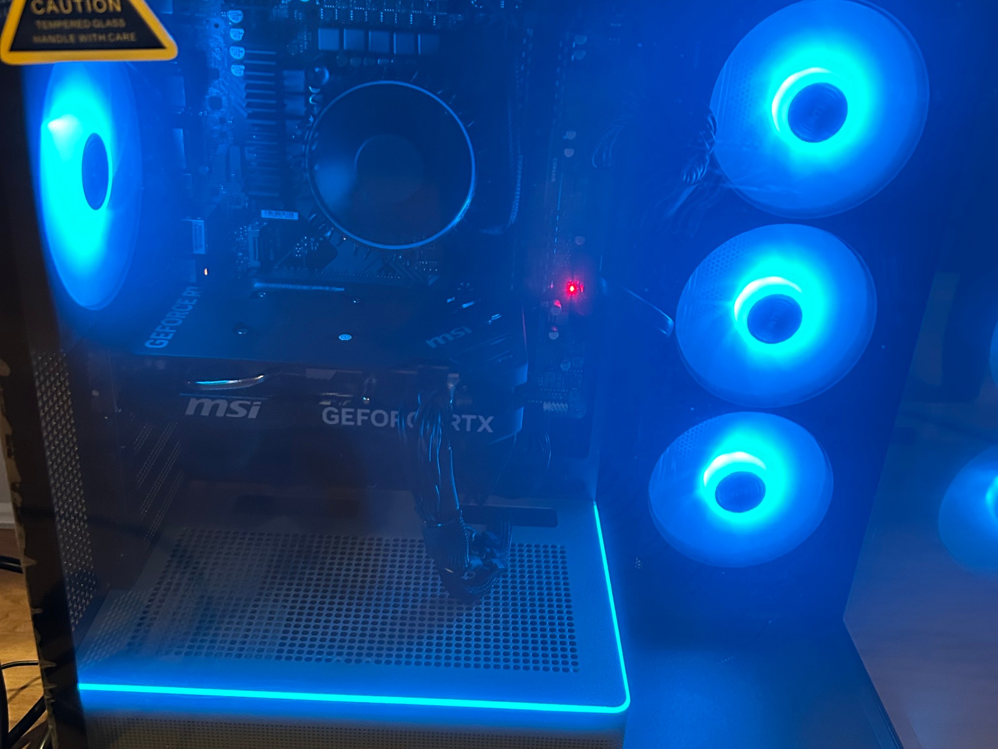 Fresh built i7-12700F,4060, 1TB ssd nvme, 850x psu, B760M mobo