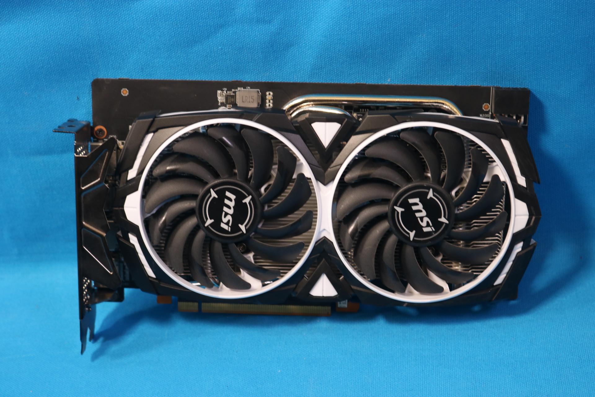 MSI AMD Radeon RX 6600 Armor 8GB GDDR6 PCIe 4.0 x16 Desktop GPU MS-V502 VER: 5.0