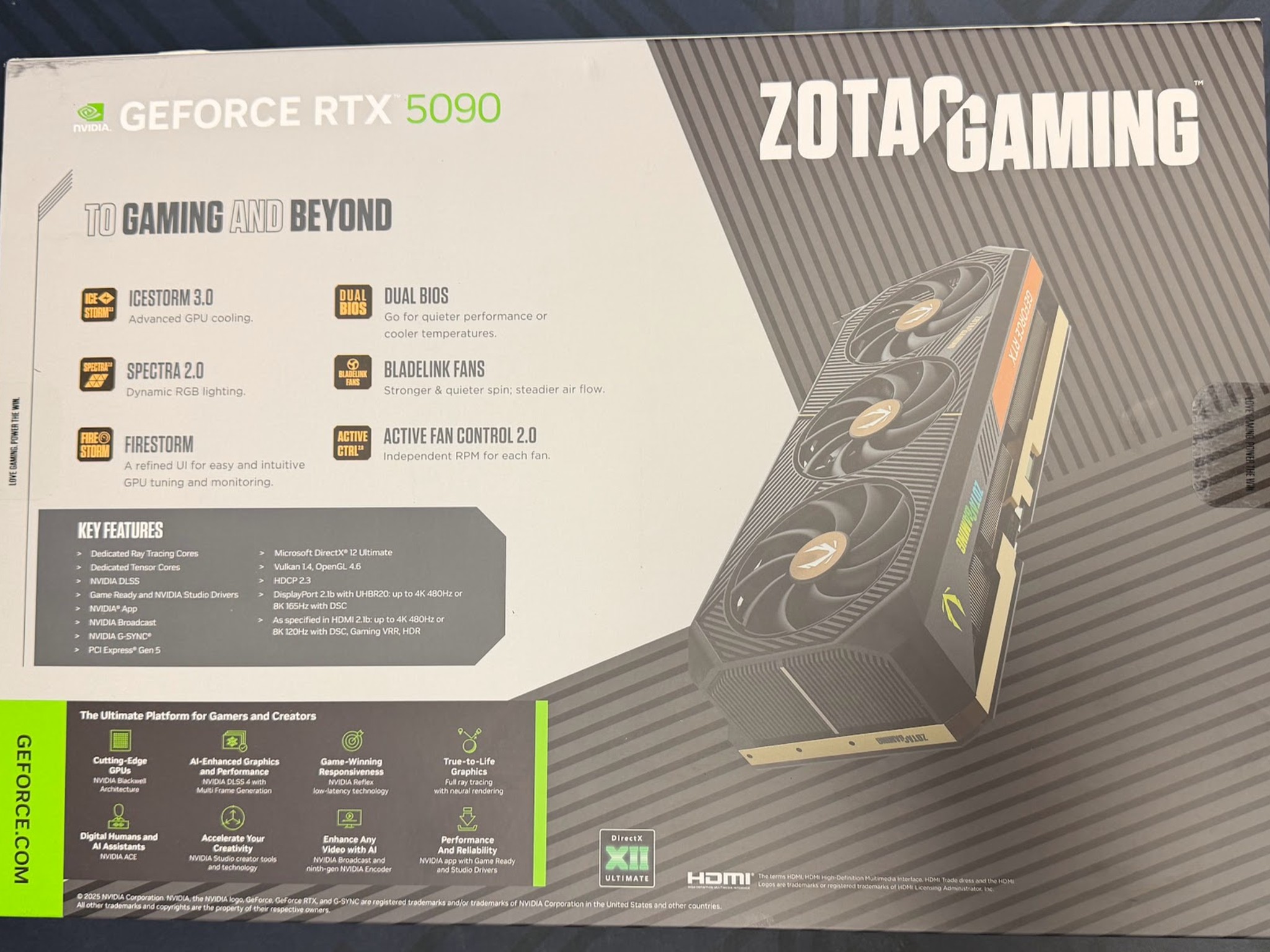 ZOTAC GAMING GeForce RTX 5090 SOLID