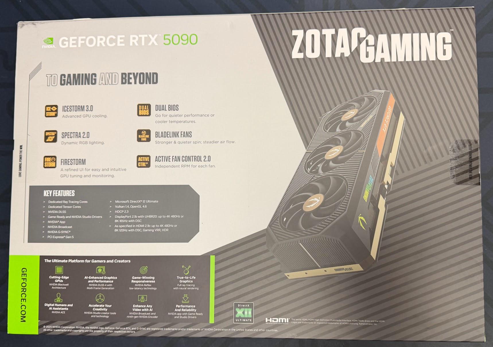 ZOTAC GAMING GeForce RTX 5090 SOLID - Image 2