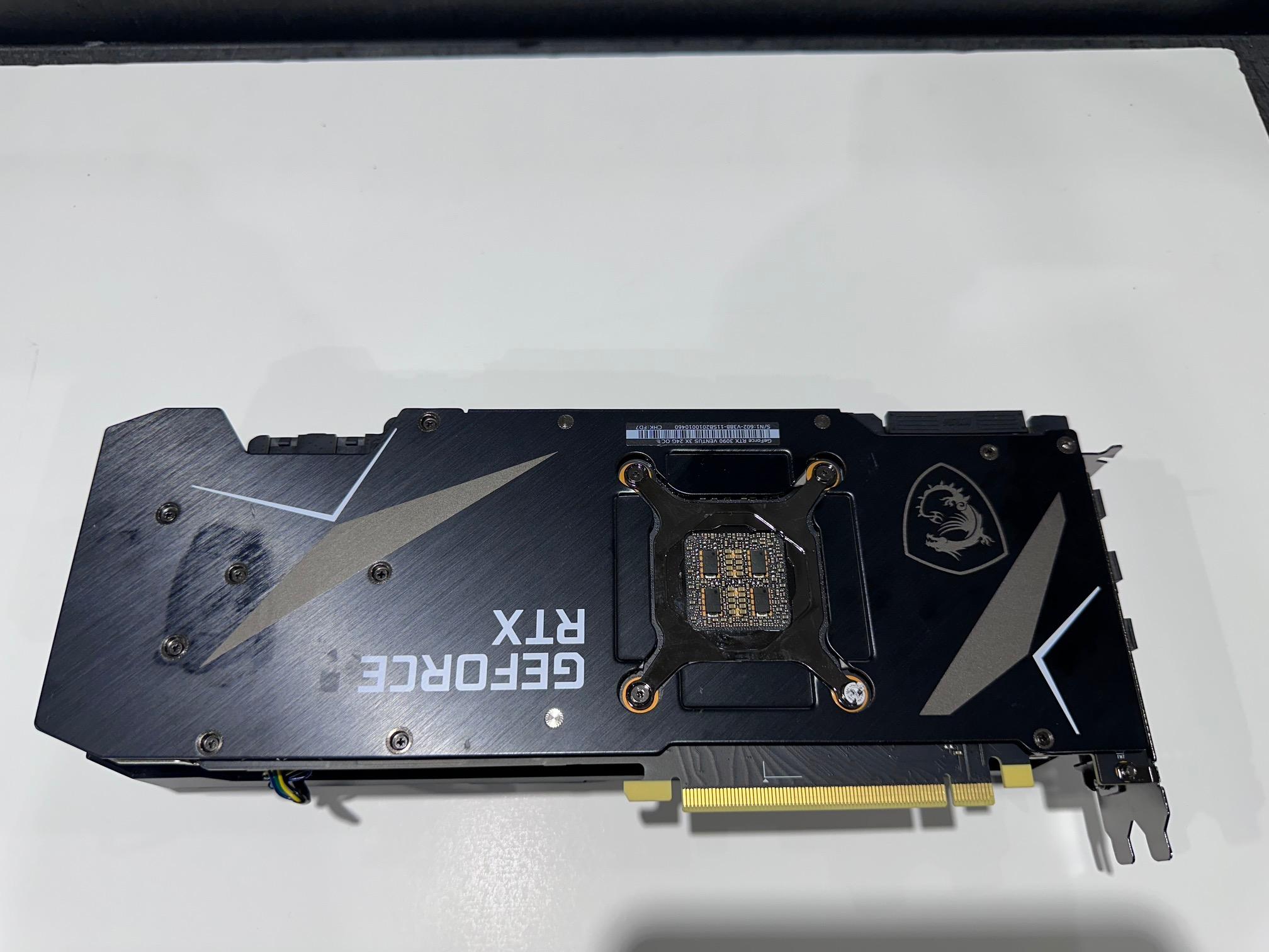 MSI GeForce RTX 3090 VENTUS 3X 24G OC 24GB GDDR6X Graphics Card