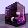⚫️"Obsidian Frost"🌈| 1440p Gaming | RX 7700 16GB | Ryzen 7 8700F | 16GB DDR5 | 1TB SSD | Free Ship