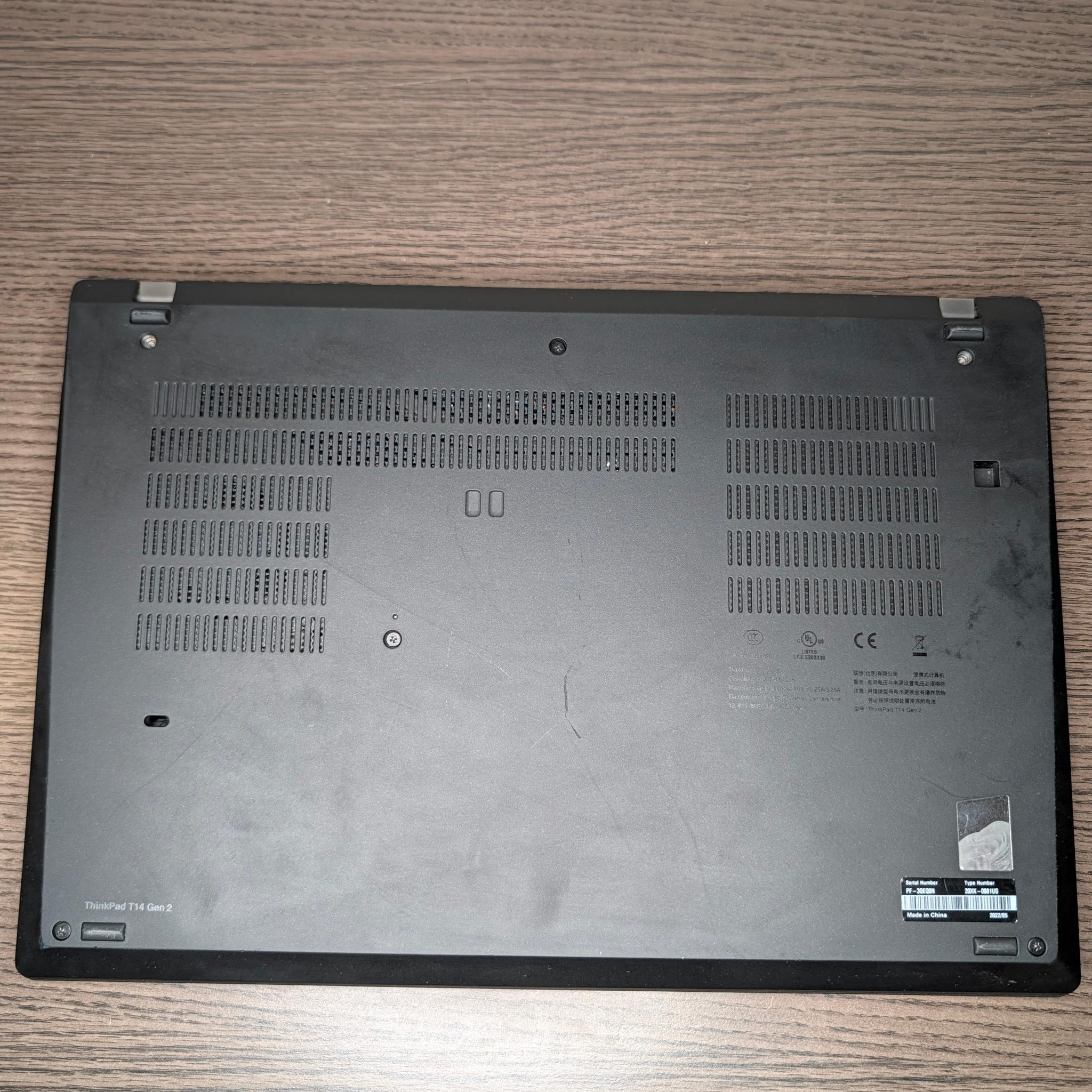 Lenovo ThinkPad T14 Gen 2 AMD Ryzen 5 Pro 5650U, 2.3GHz,  16GB RAM, 512GB SSD