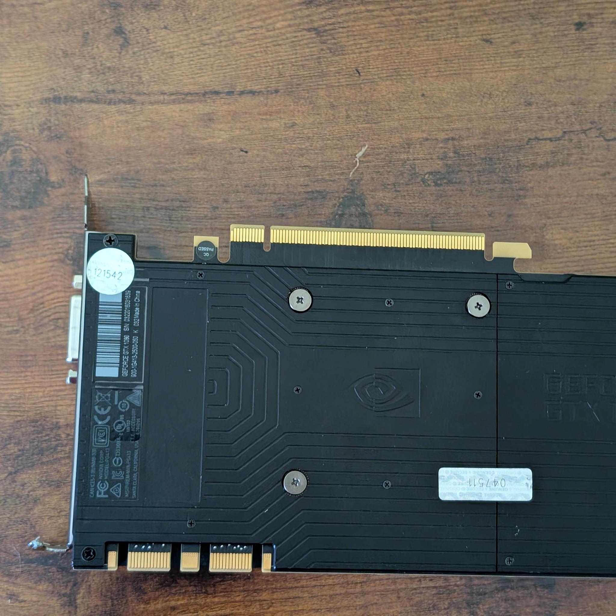 GeForce GTX 1080 Founders Edition