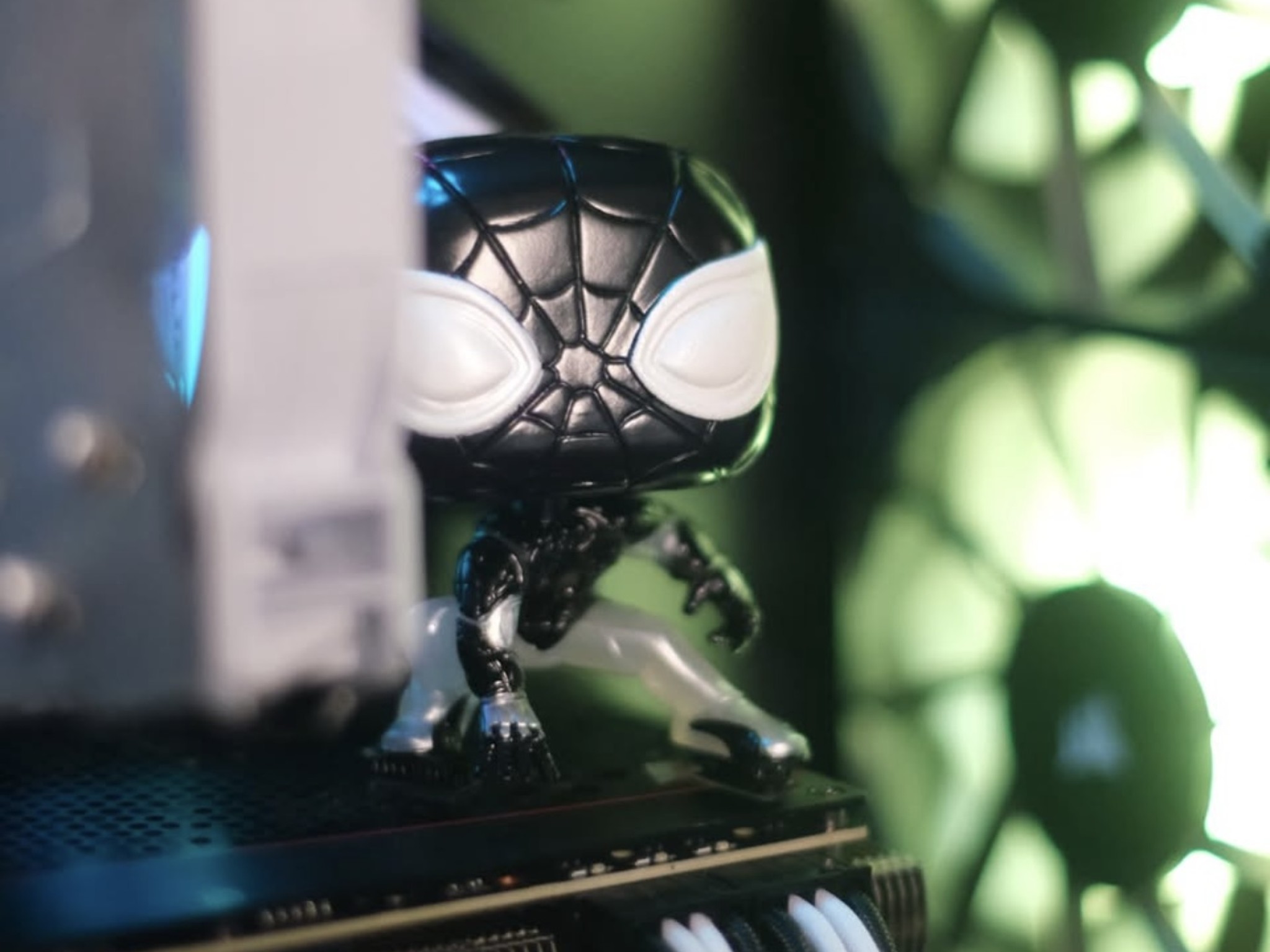 WONDERFUL Black and White spider-Man RGB Gaming PC