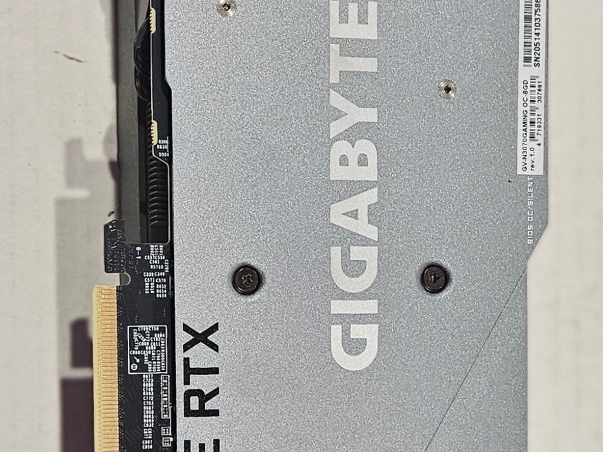 GIGABYTE GAMING OC Rev 2.0 GeForce RTX 3070