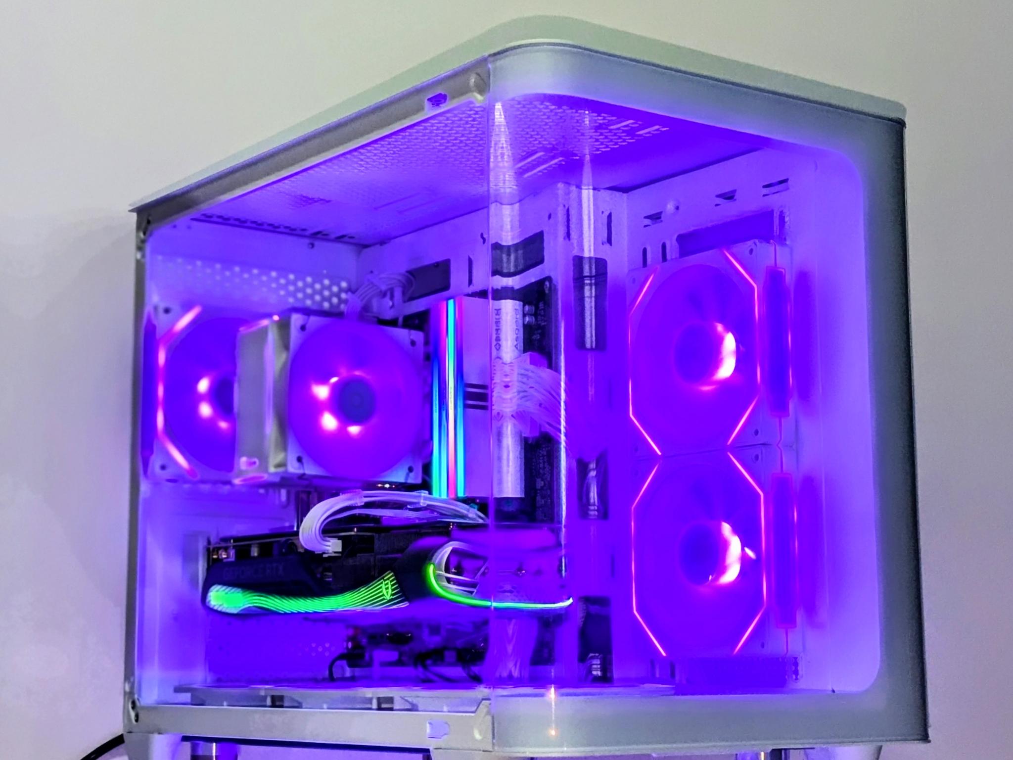 1440P/4K Gaming Beast🔥⚪|RTX 4070 TI|32GB RAM|Ryzen 9|2TB Storage|Wi-Fi+ BT| Windows 11