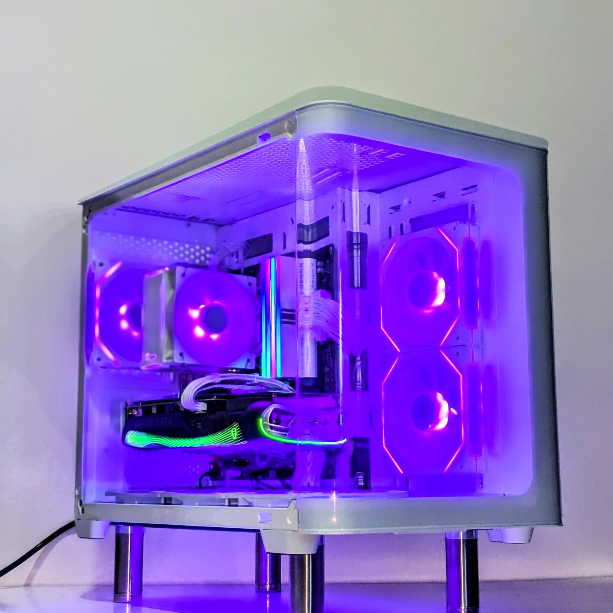 1440P/4K Gaming Beast🔥⚪|RTX 4070 TI|32GB RAM|Ryzen 9|2TB Storage|Wi-Fi+ BT| Windows 11