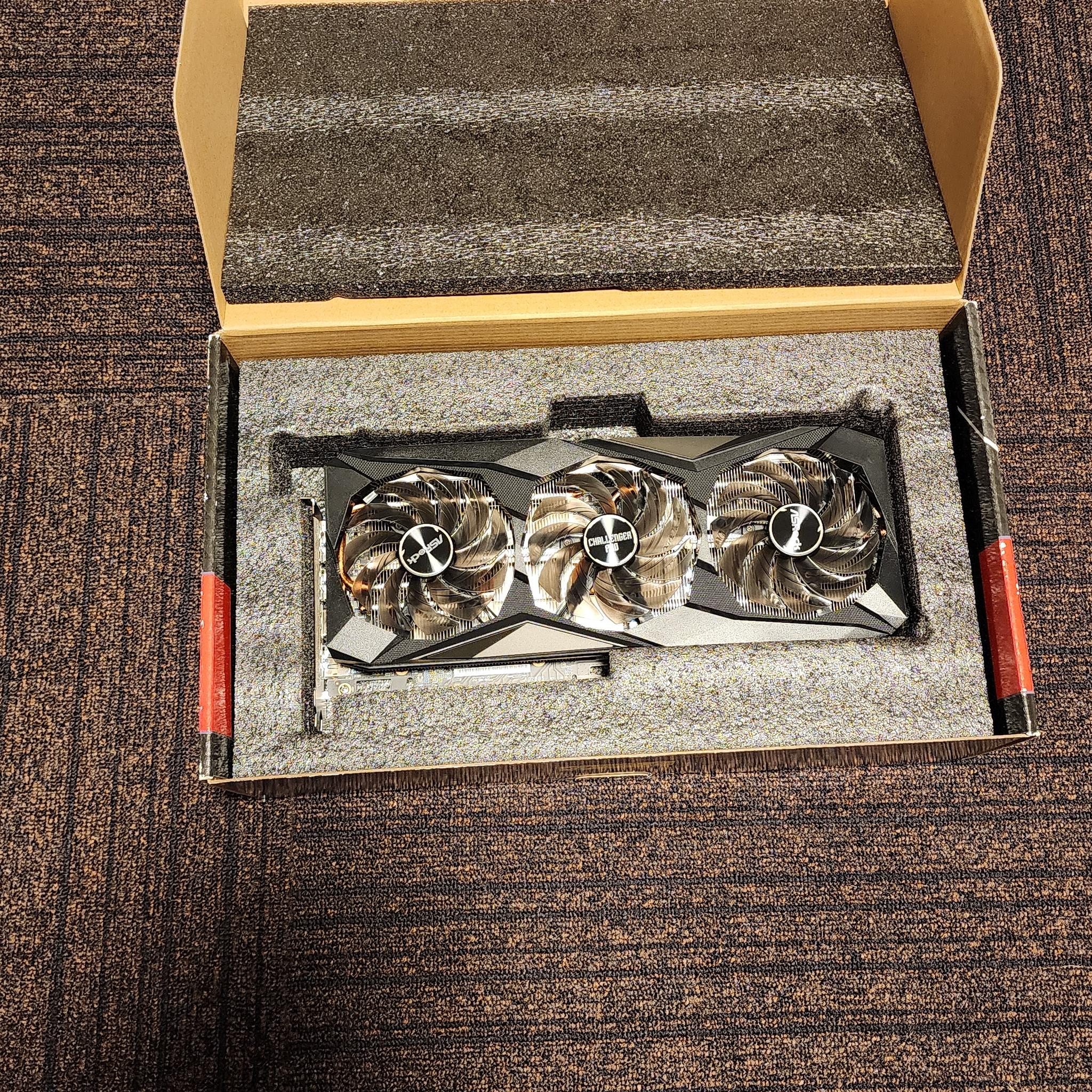 Radeon 6700 XT Challenger Pro OC 12GB Triple-Fan GPU – Tested, Boxed