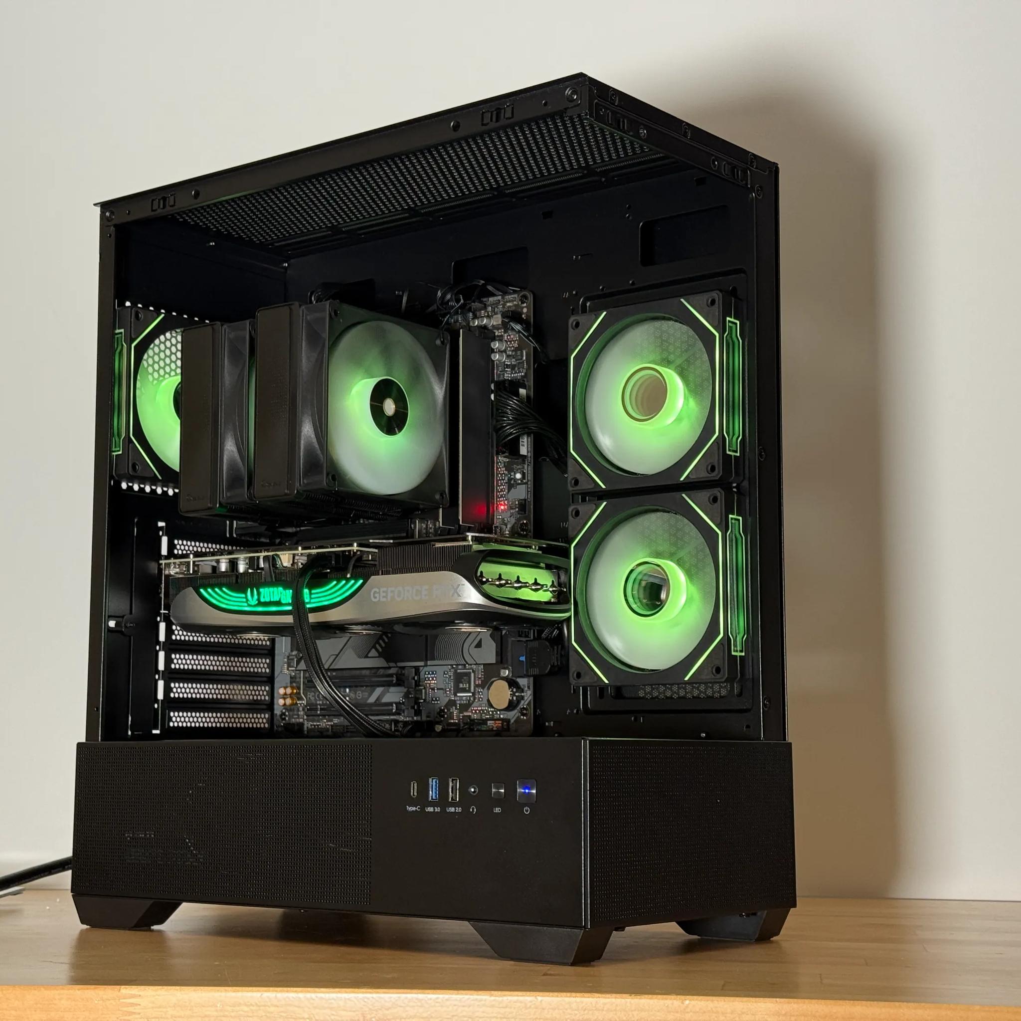 Ryzen 5 9600x RTX 4070ti Gaming PC