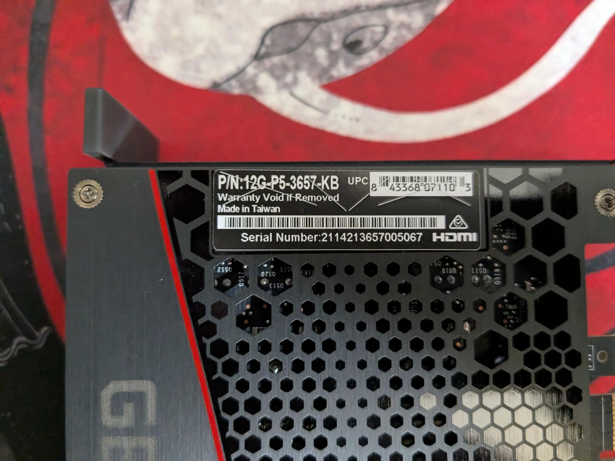EVGA XC RTX 3060 12GB with Box