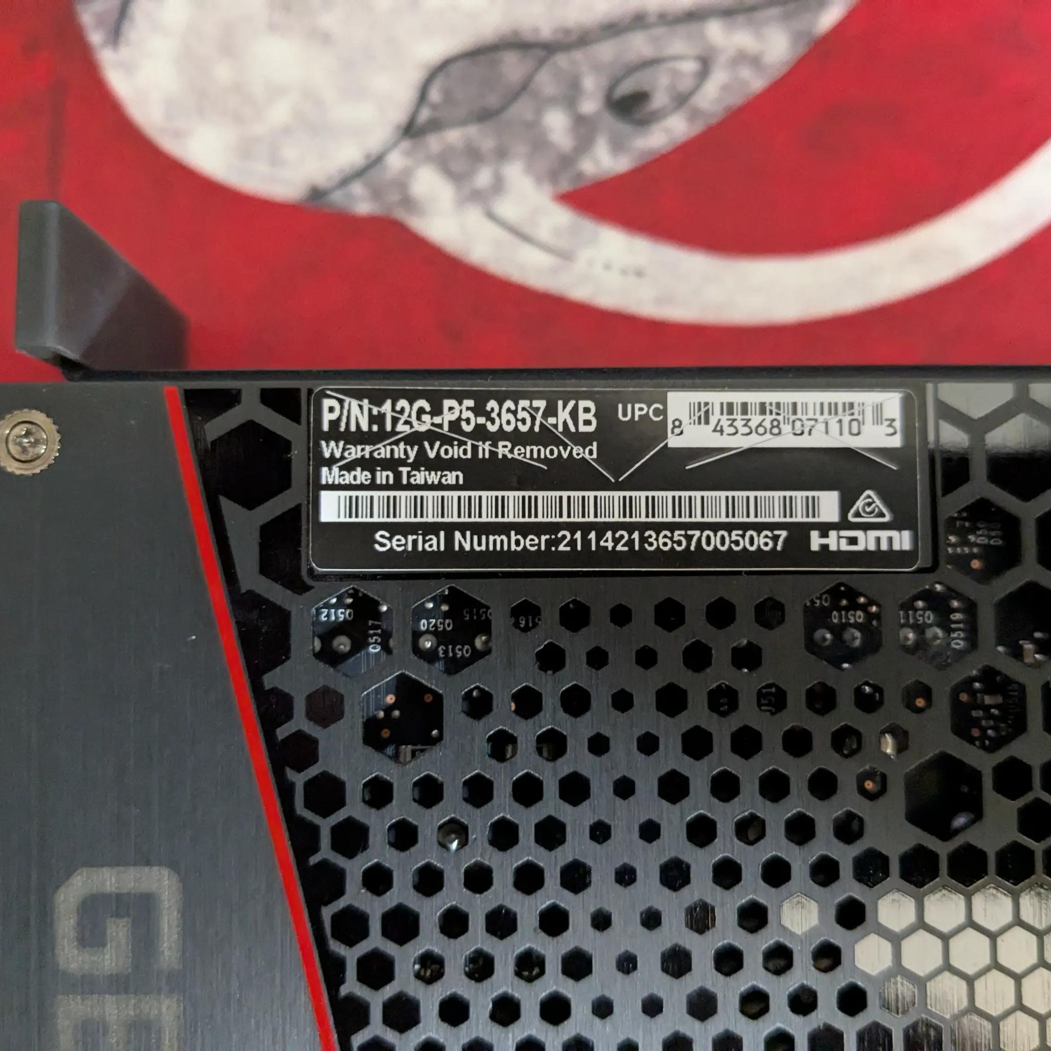 EVGA XC RTX 3060 12GB with Box