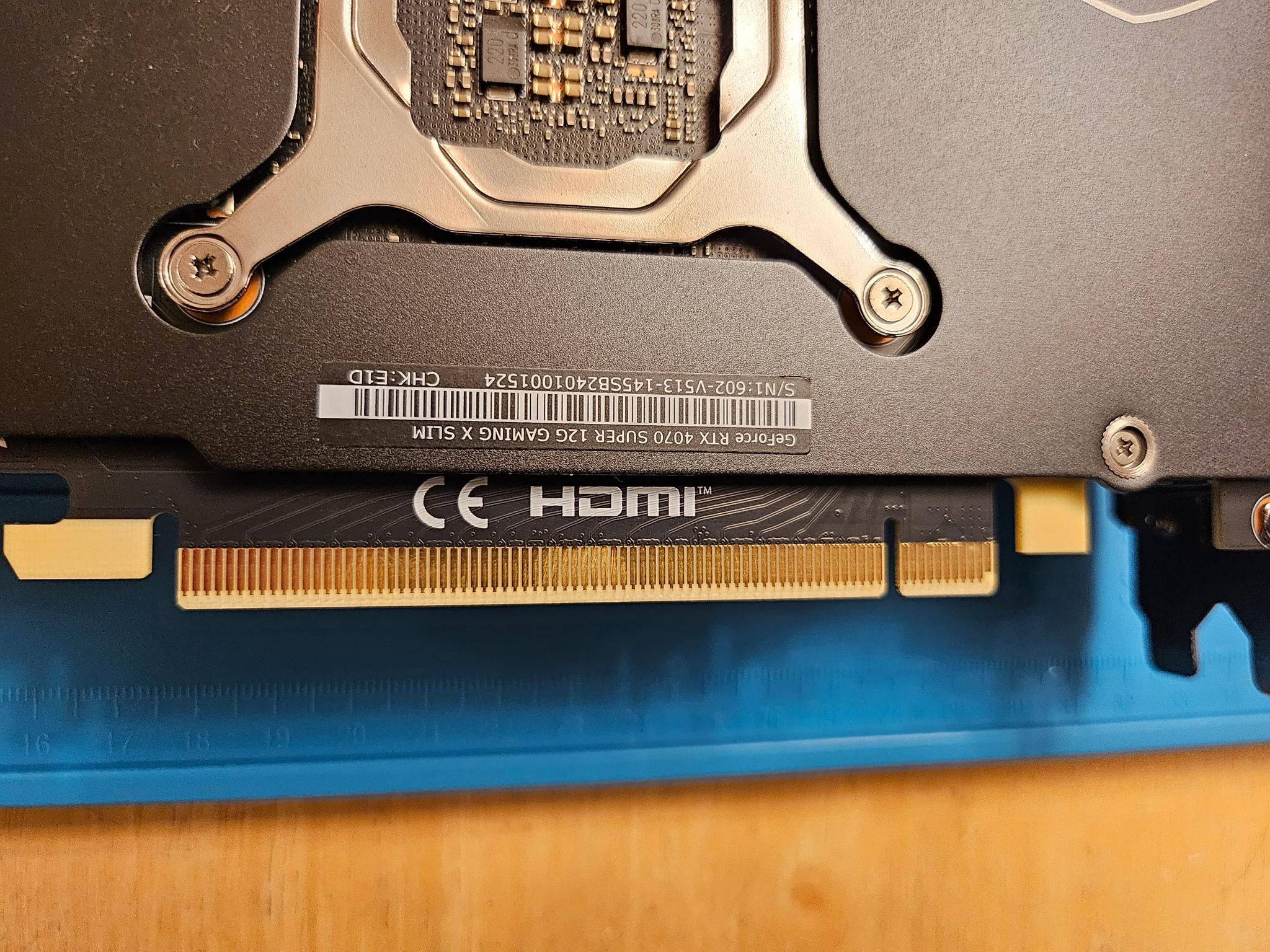 MSI 4070 SUPER GAMING X SLIM