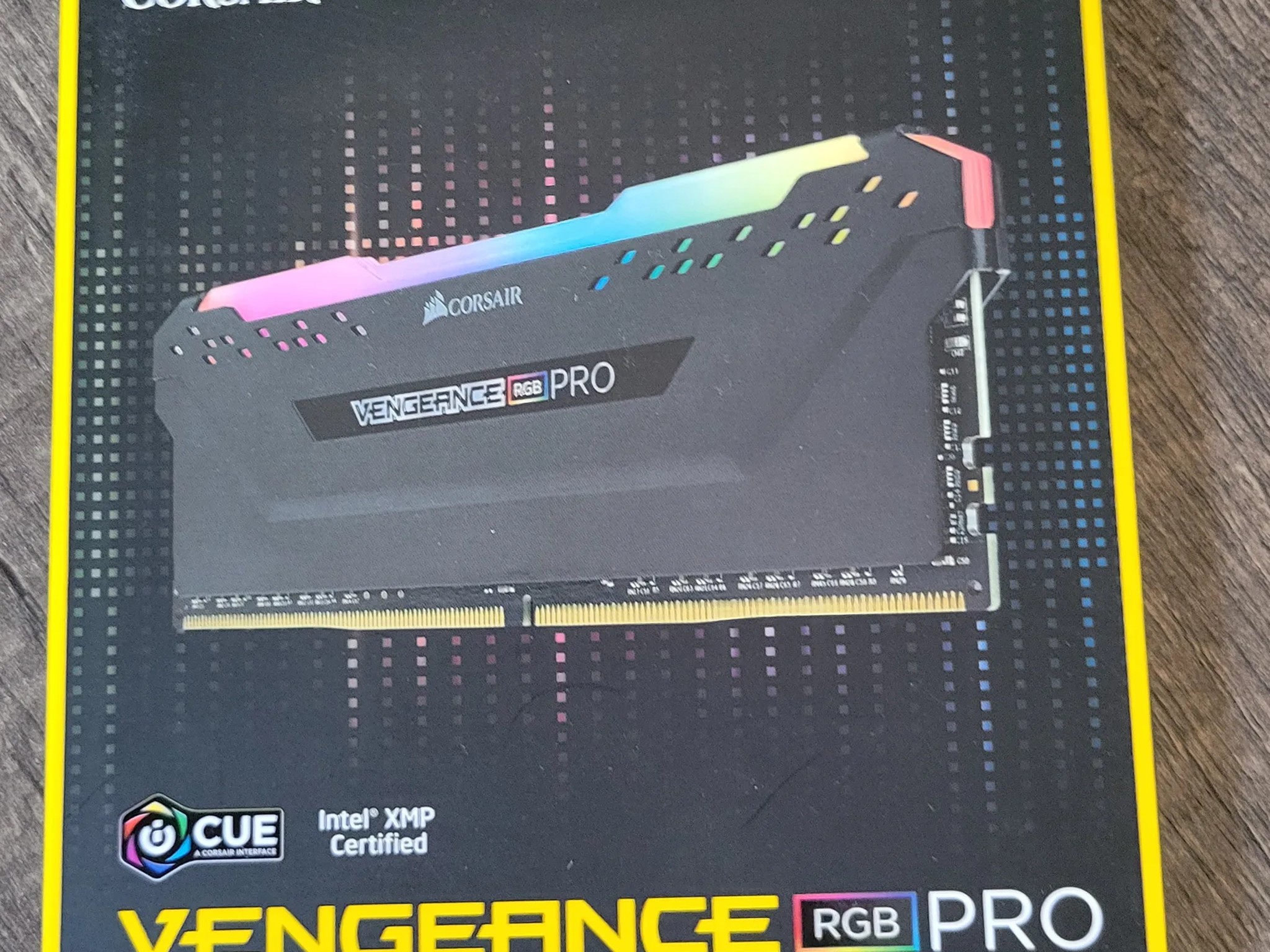 Another Corsair vengeance RGB Pro 16GB (2 x 8GB) DDR4 3200 (PC4 25600) CAS latency 16, PC425600