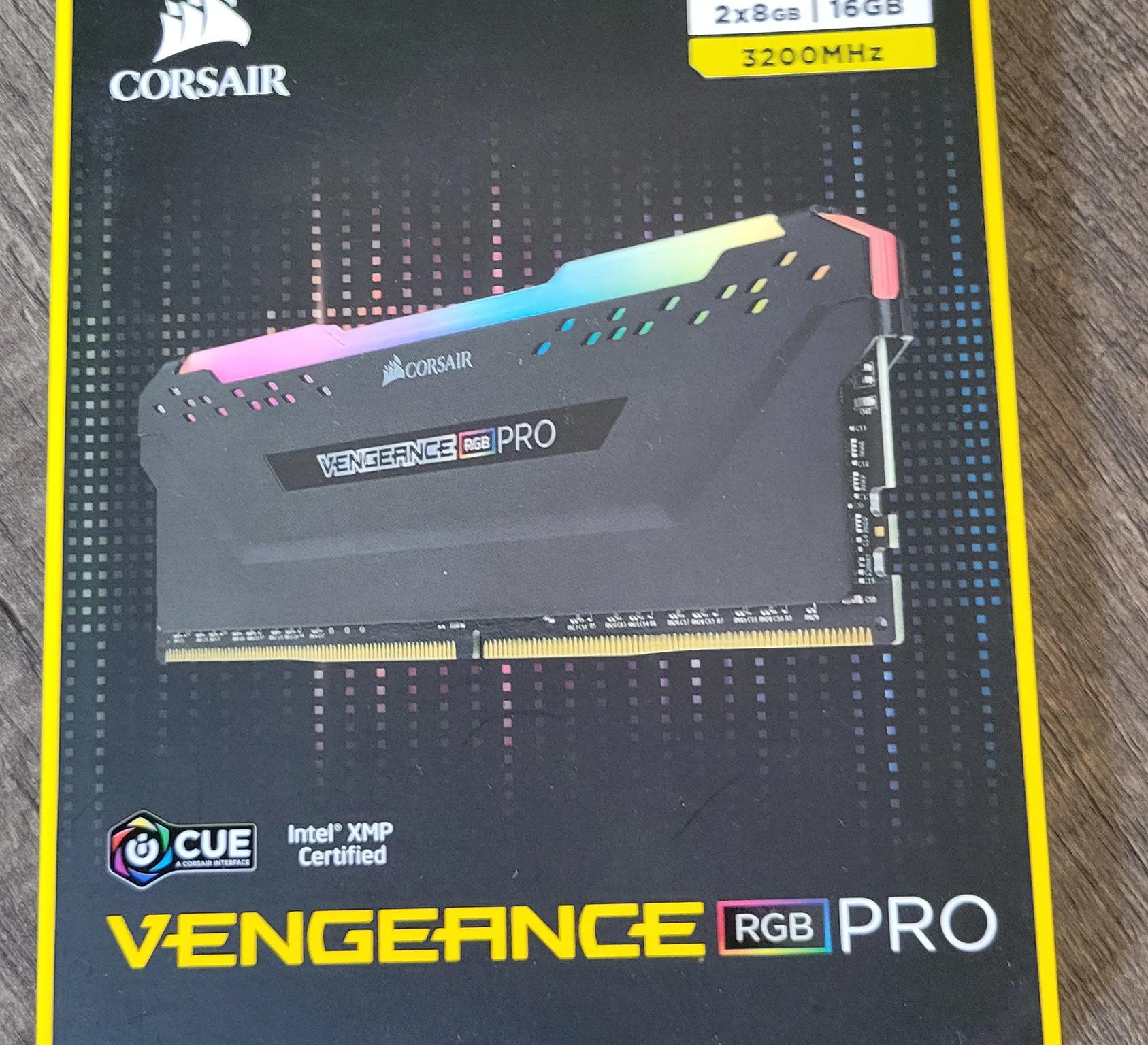 Another Corsair vengeance RGB Pro 16GB (2 x 8GB) DDR4 3200 (PC4 25600) CAS latency 16, PC425600