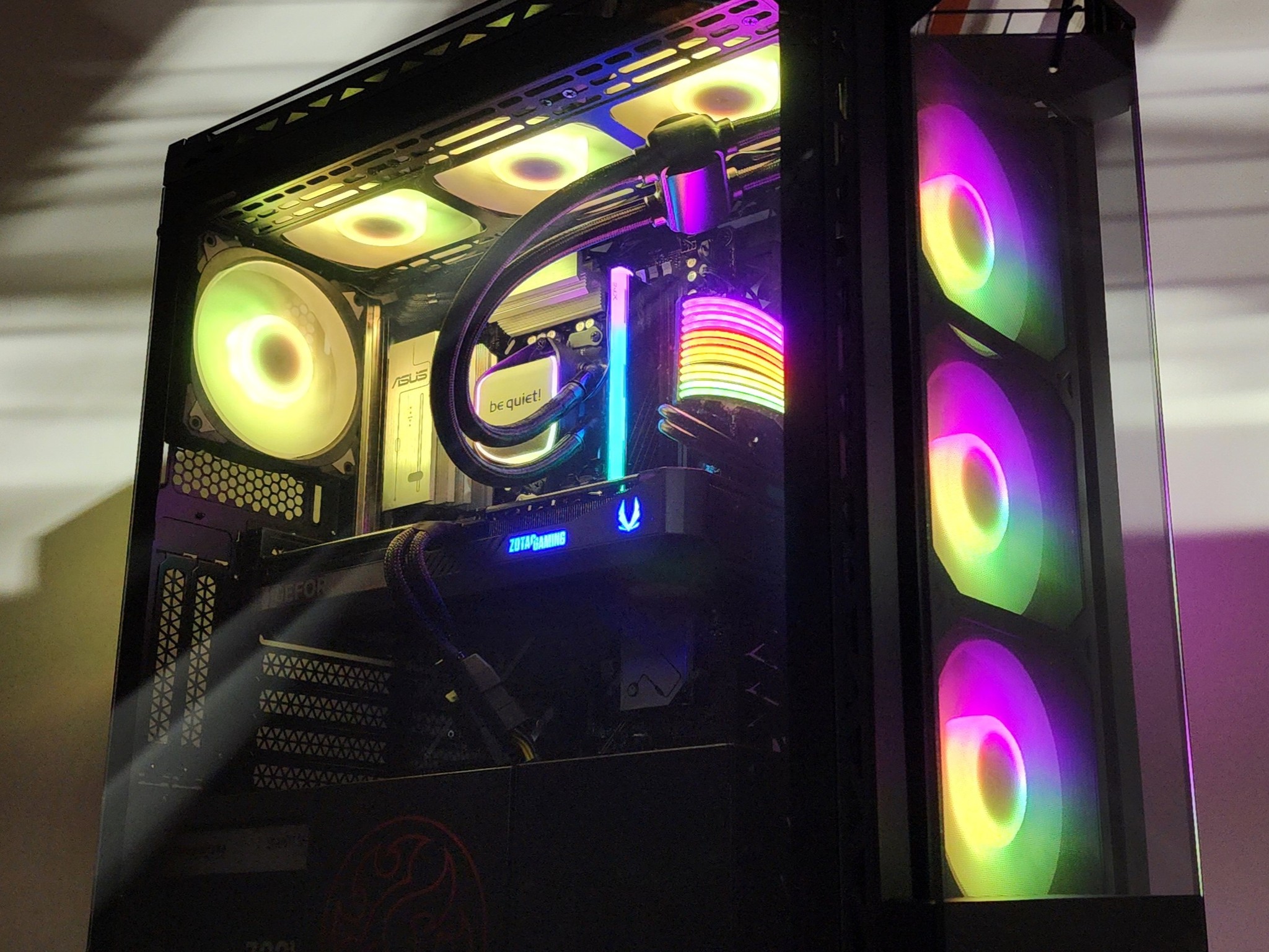 Gaming PC Ryzen 7 7700X 16GB RAM 1TB SSD RTX 5070 12GB Windows 11 Computer