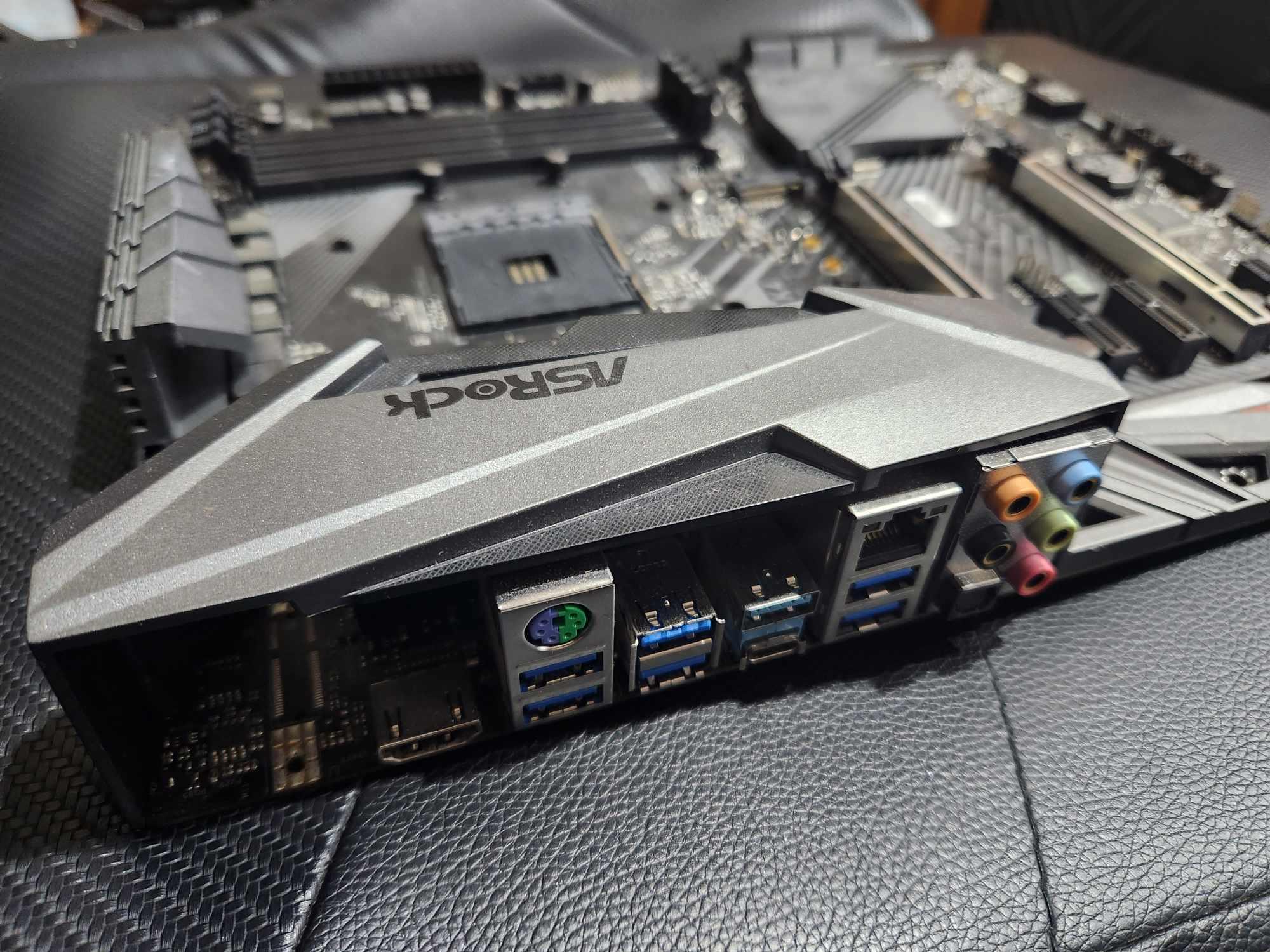 ASRock Fatal1ty X470 Gaming K4 Motherboard ATX AMD X470 AM4 DDR4 SATA3 HDMI RJ45