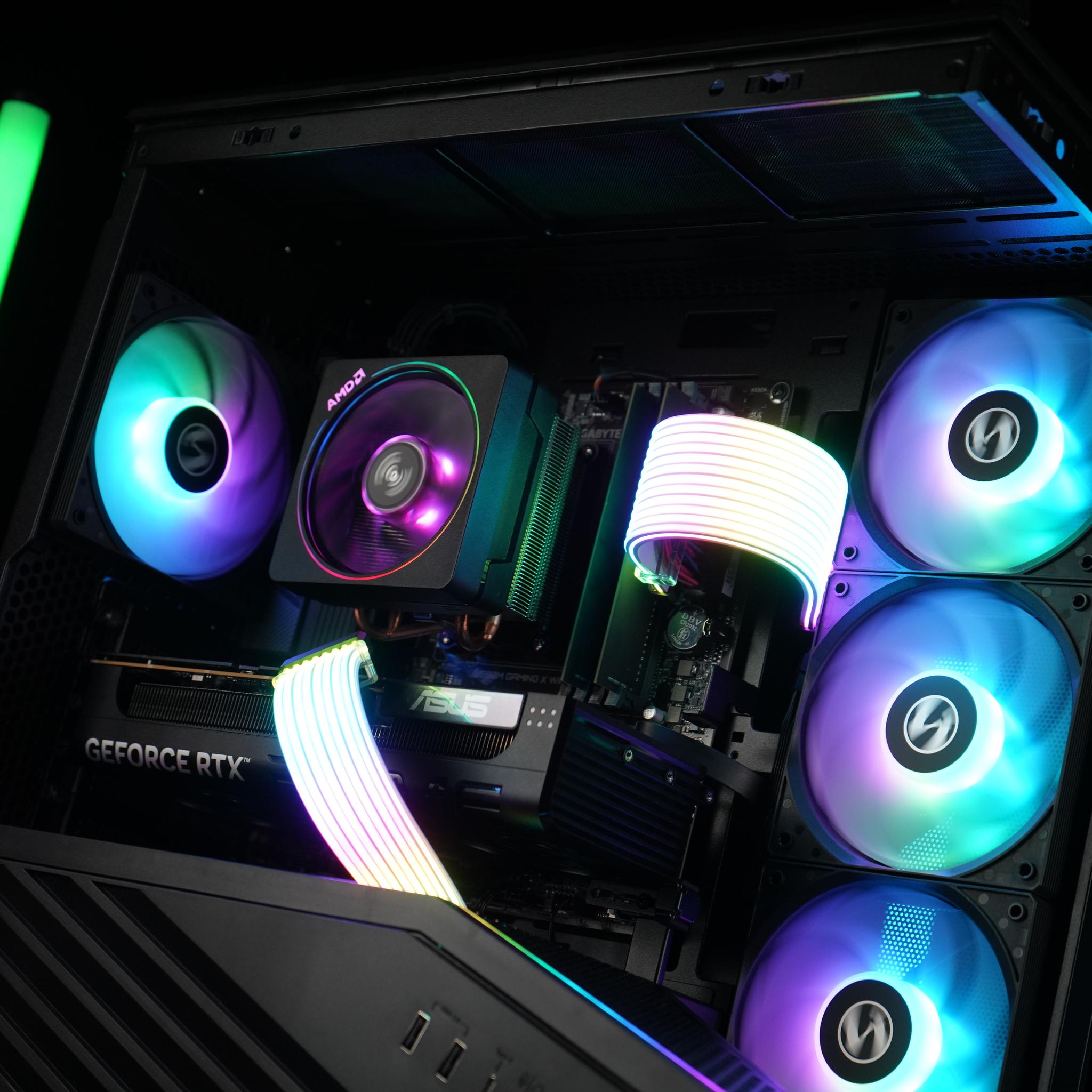 🖤🐦‍⬛⚫ DEAR BRUCE V2 - RTX 5050 | Ryzen 5 | 16GB DDR5 | 1TB M.2 NVME ⚫◼️🦇