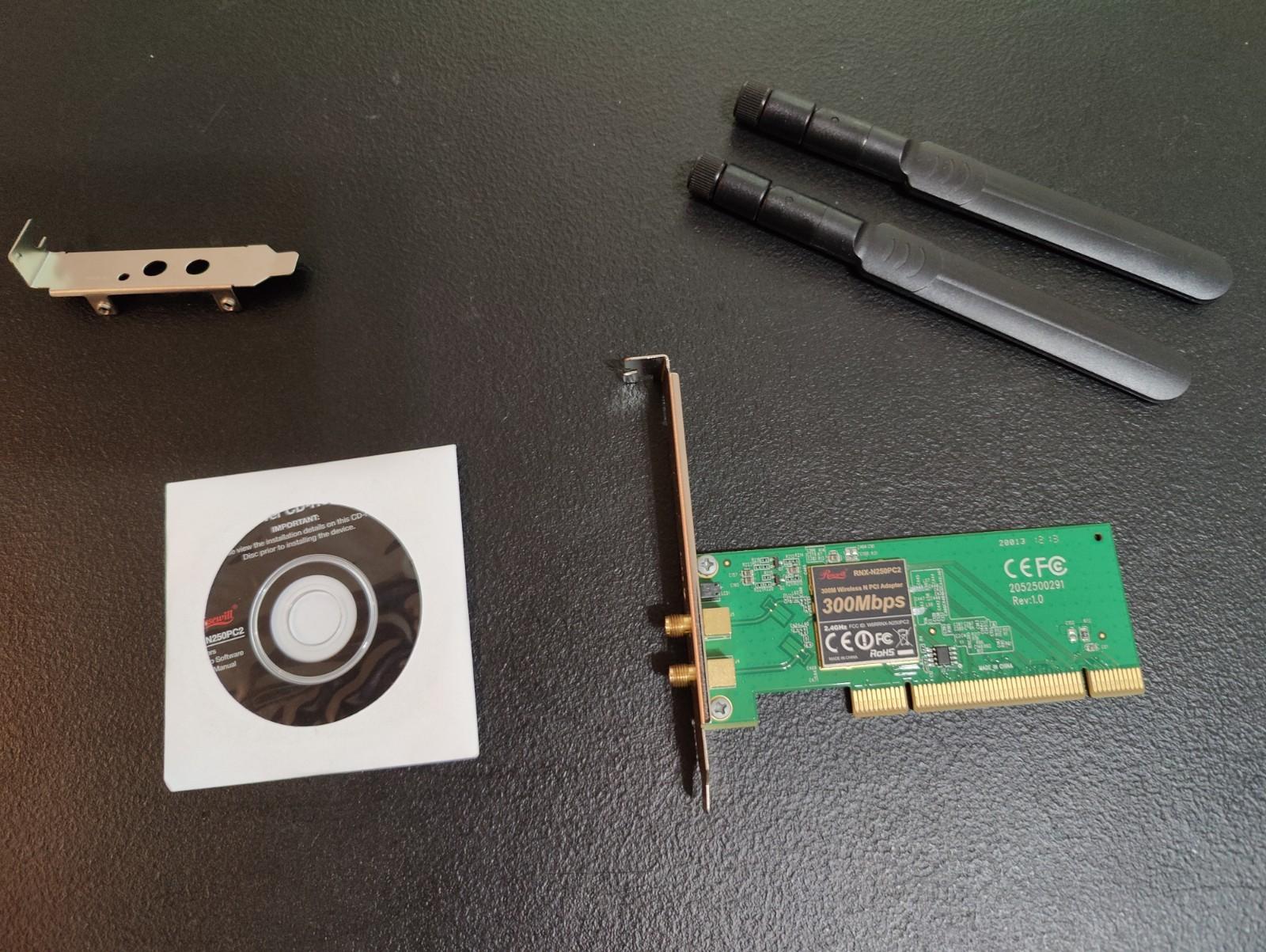 Rosewill Wireless N PCI Adapater RNX-N250PC2