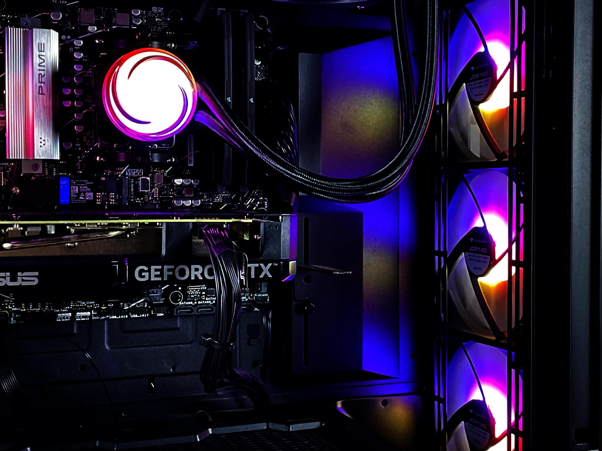 👻 DARKSIDE Gaming PC | RTX 4070 SUPER | Ryzen 5 7600 | 32GB RAM | 1TB SSD | WiFi and BT | Free Ship