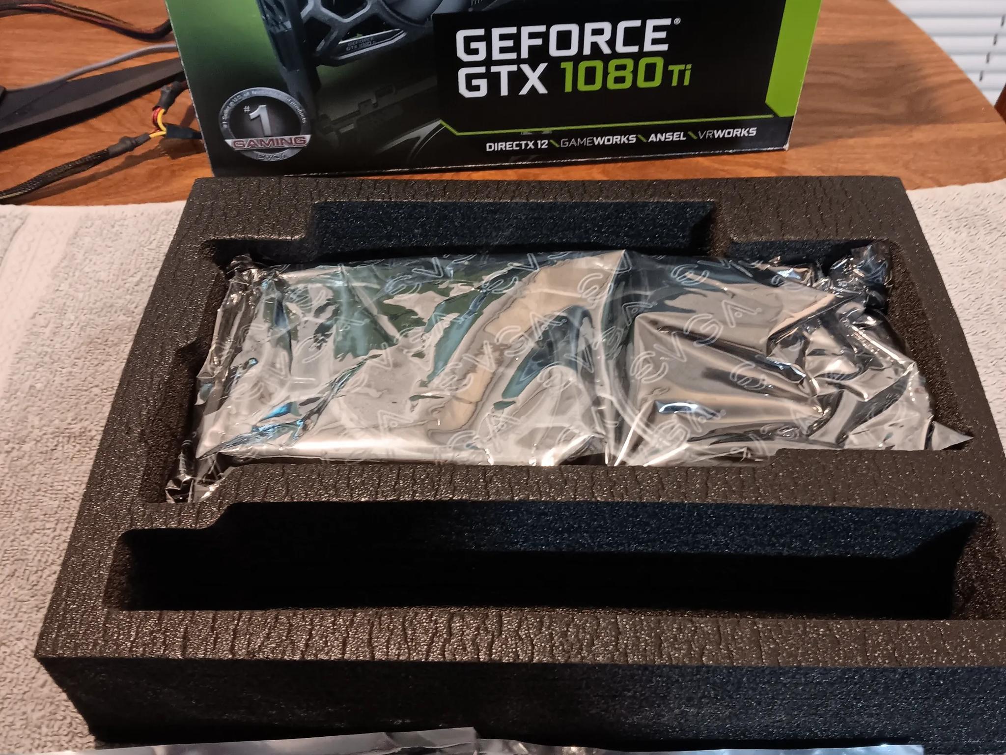 EVGA GeForce GTX-1080ti 11GB IOB For Parts