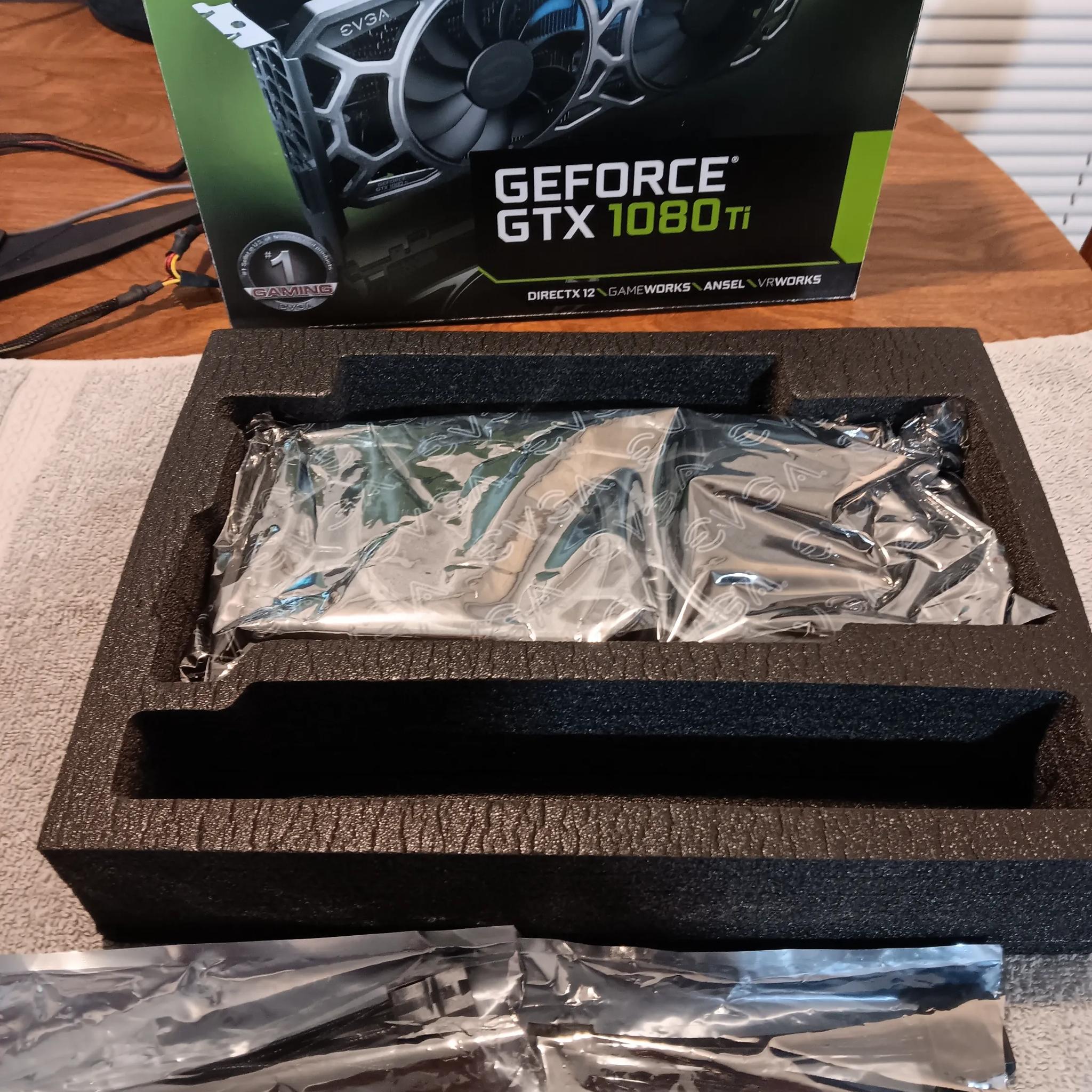 EVGA GeForce GTX-1080ti 11GB IOB For Parts