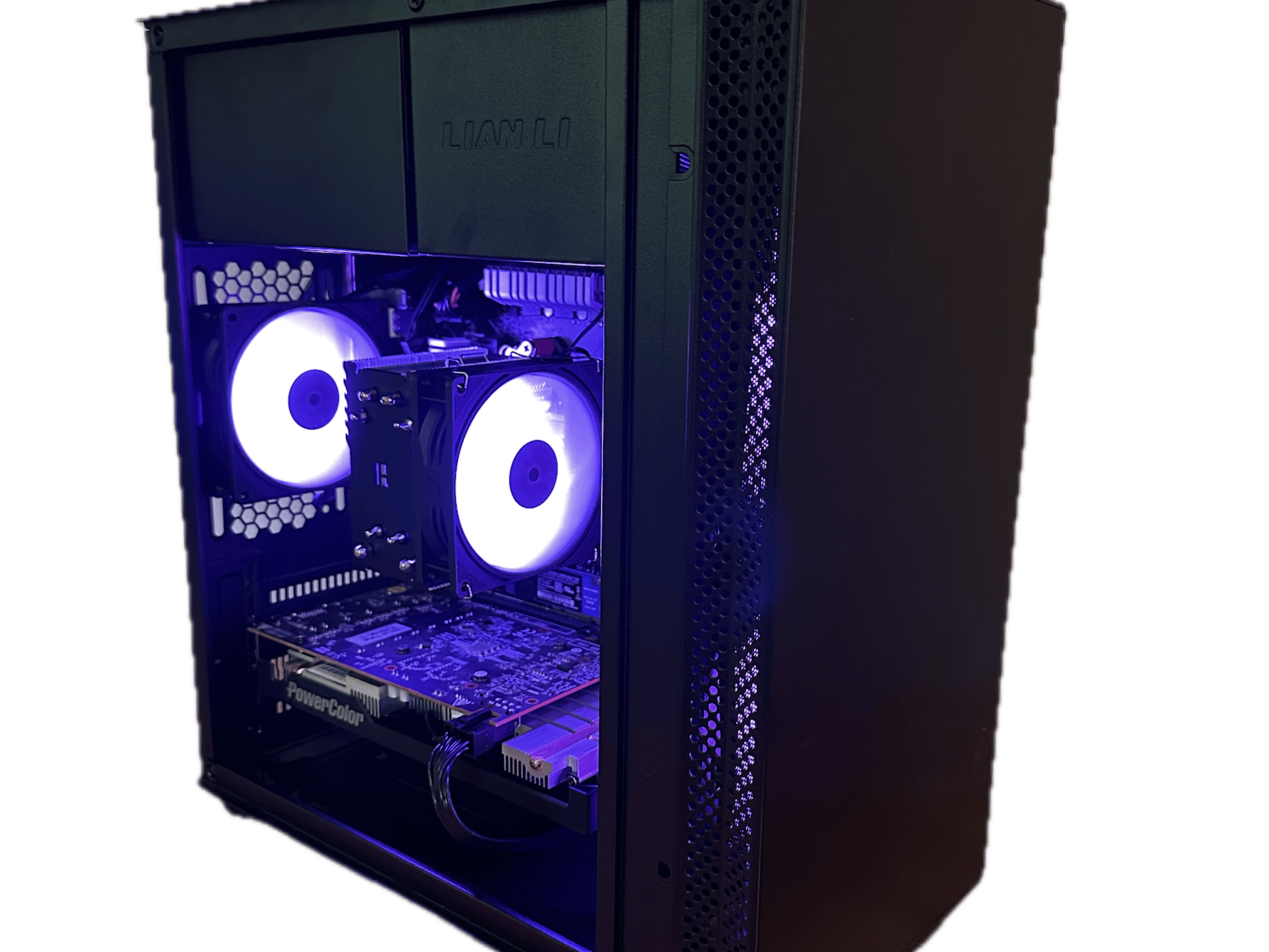 Budget 1080p Gaming PC Ryzen 5 RX 5500XT 16GB RAM 500GB NVMe SSD WiFi Lian Li Easy Upgrade Path