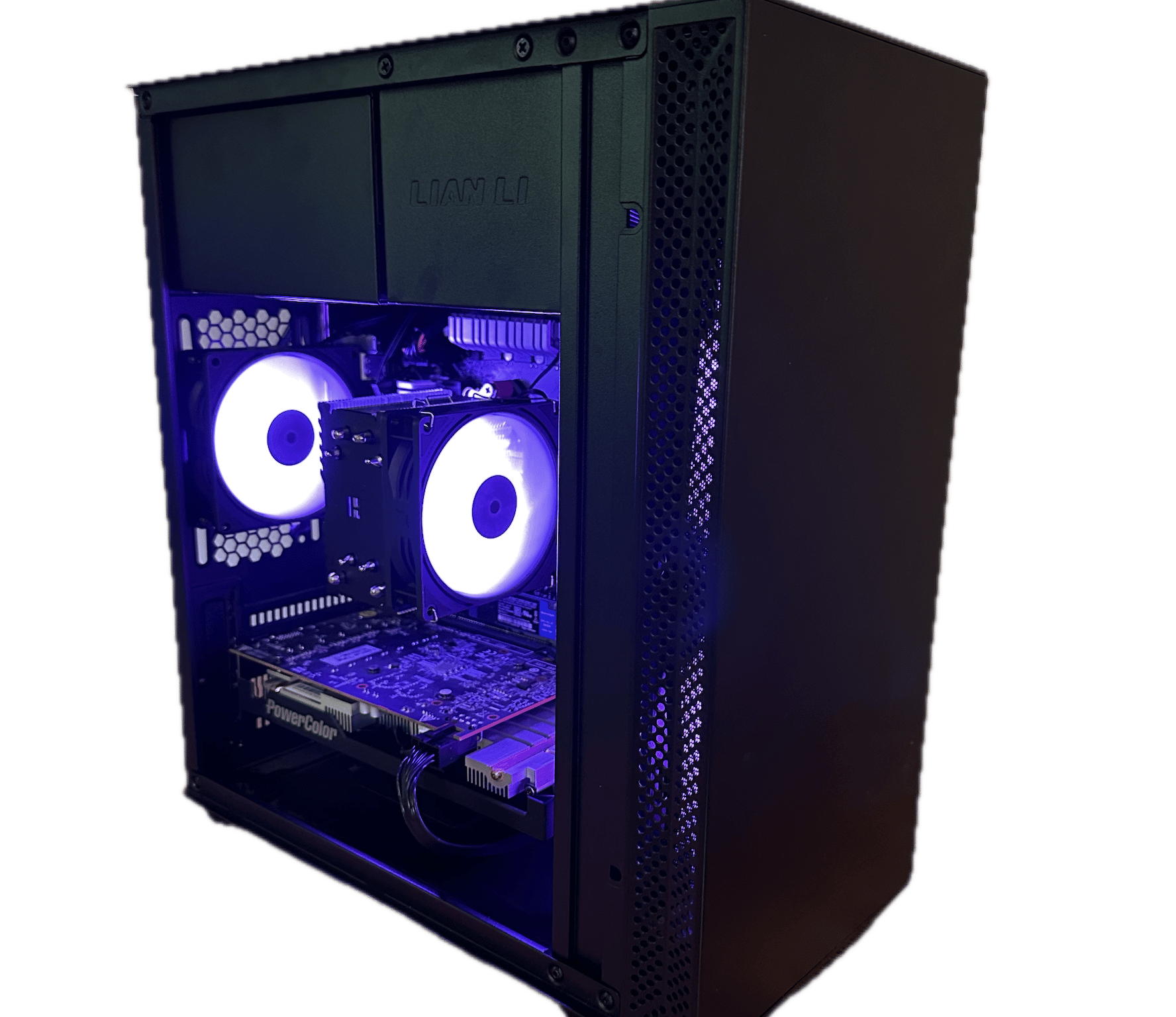 Budget 1080p Gaming PC Ryzen 5 RX 5500XT 16GB RAM 500GB NVMe SSD WiFi Lian Li Easy Upgrade Path