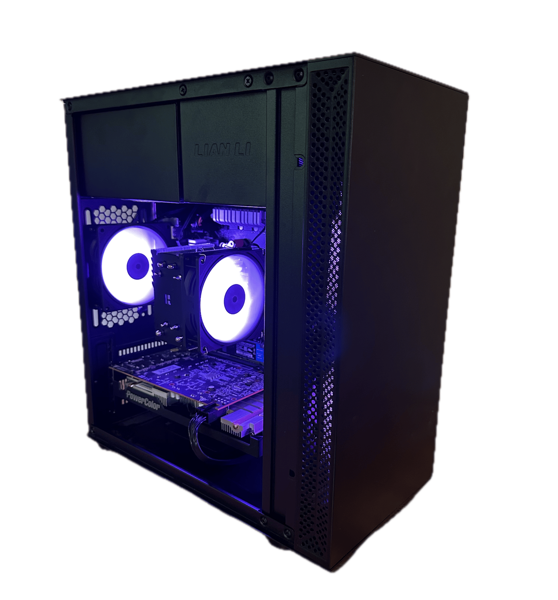 Budget 1080p Gaming PC Ryzen 5 RX 5500XT 16GB RAM 500GB NVMe SSD WiFi Lian Li Easy Upgrade Path