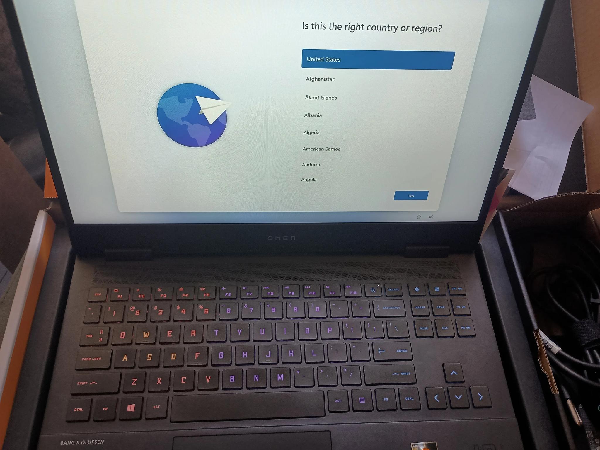 Omen 15 amd ryzen7 1660ti 512gb m.2 SSD 8gb ram