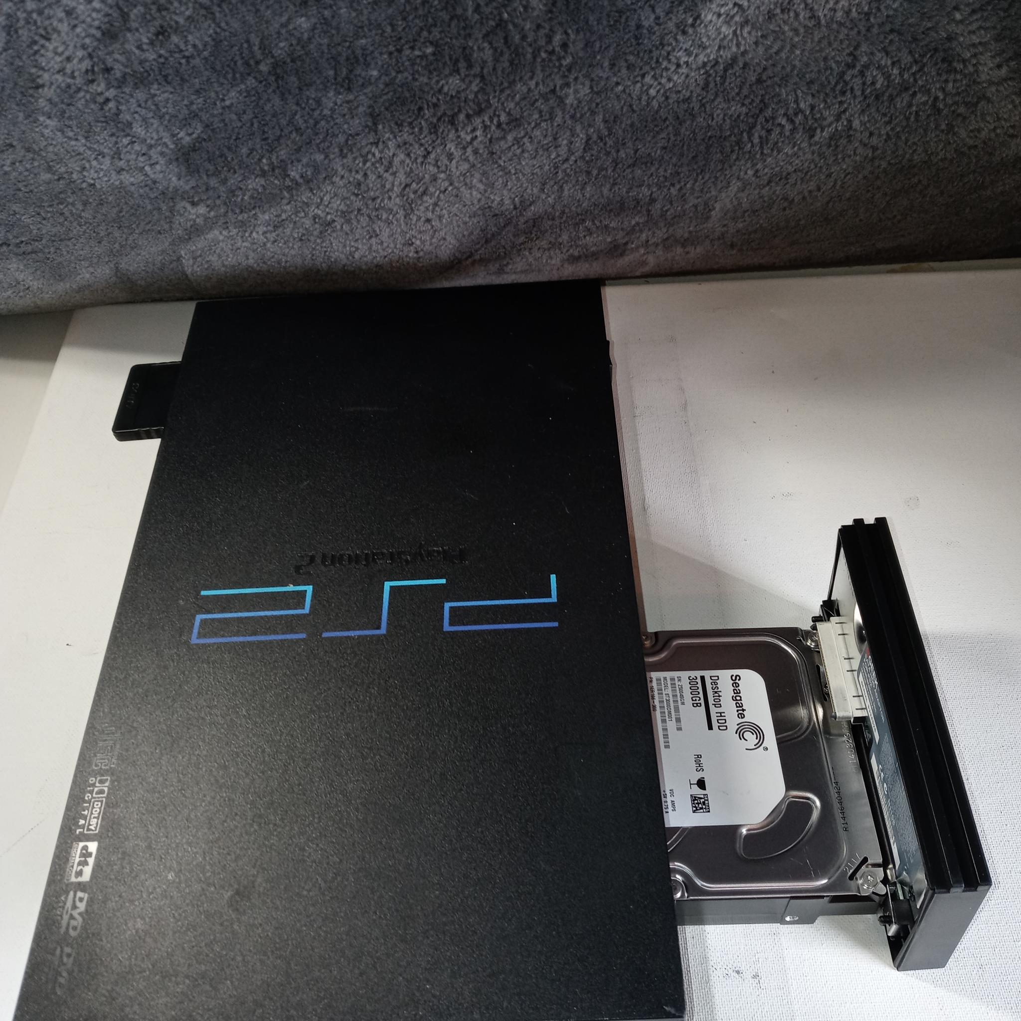 PS2 FAT MODEL WITH 5TB HDD FULL US COLLECTION 1849 PS2 GAMES