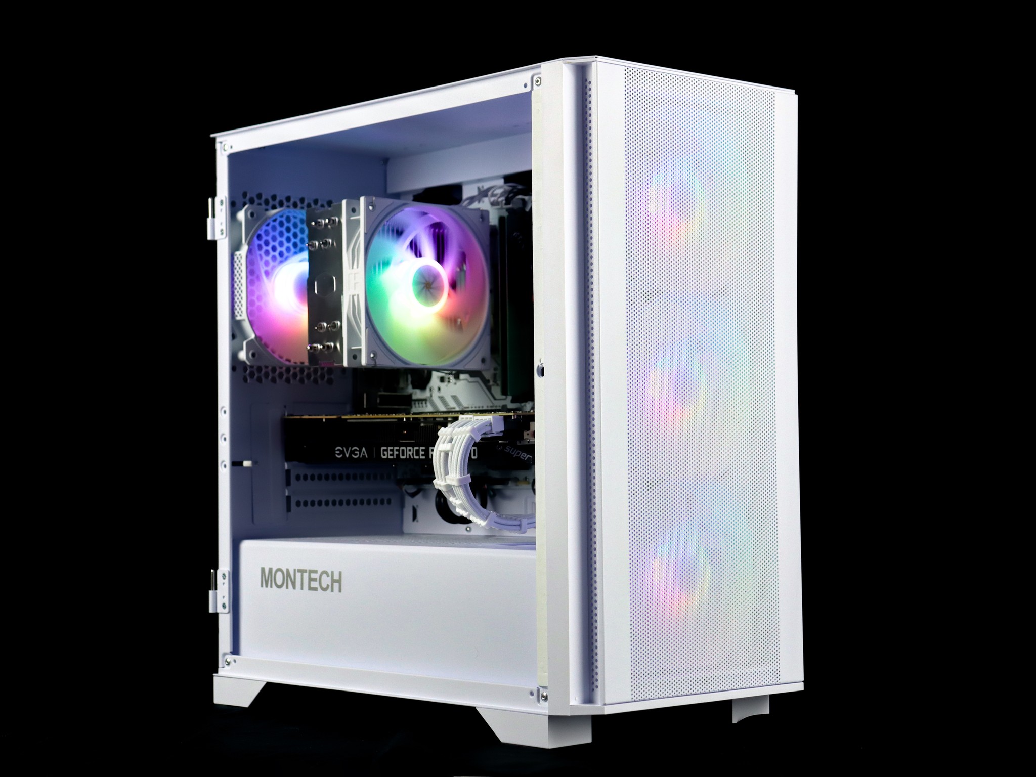 🧊❄️🧊 White Gaming PC – RTX 2070 Super , Ryzen 5 3600, 16GB RAM, 500GB SSD - WiFi, BlueTooth 🧊❄️🧊