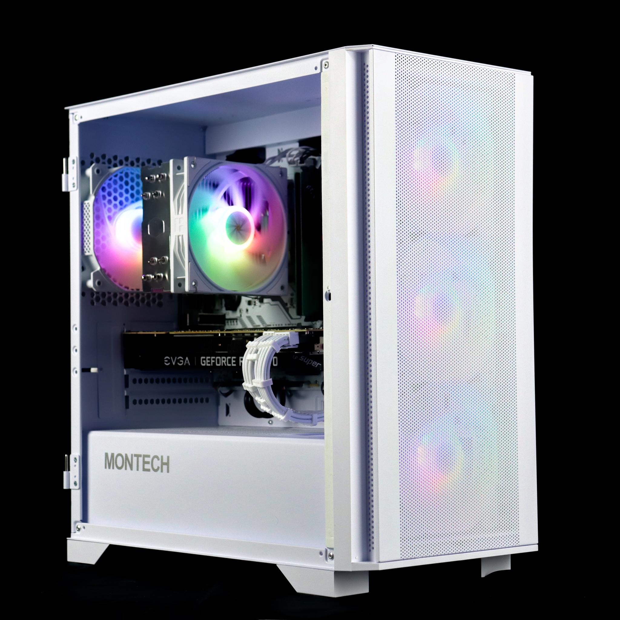 🧊❄️🧊 White Gaming PC – RTX 2070 Super , Ryzen 5 3600, 16GB RAM, 500GB SSD - WiFi, BlueTooth 🧊❄️🧊