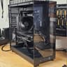 NZXT PC Case with Tempered Glass Side Panel and Front Mesh
