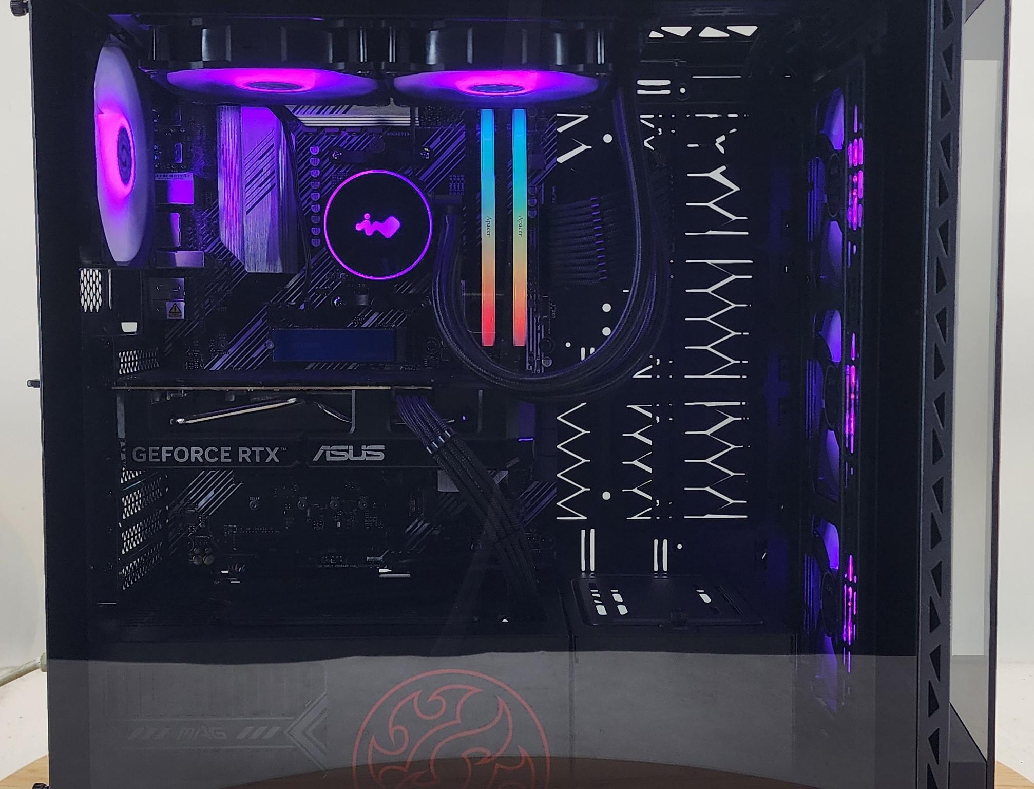 Gaming PC Ryzen 7 5700X 16GB RAM 1TB SSD RTX 5060  8GB Windows 11 Computer