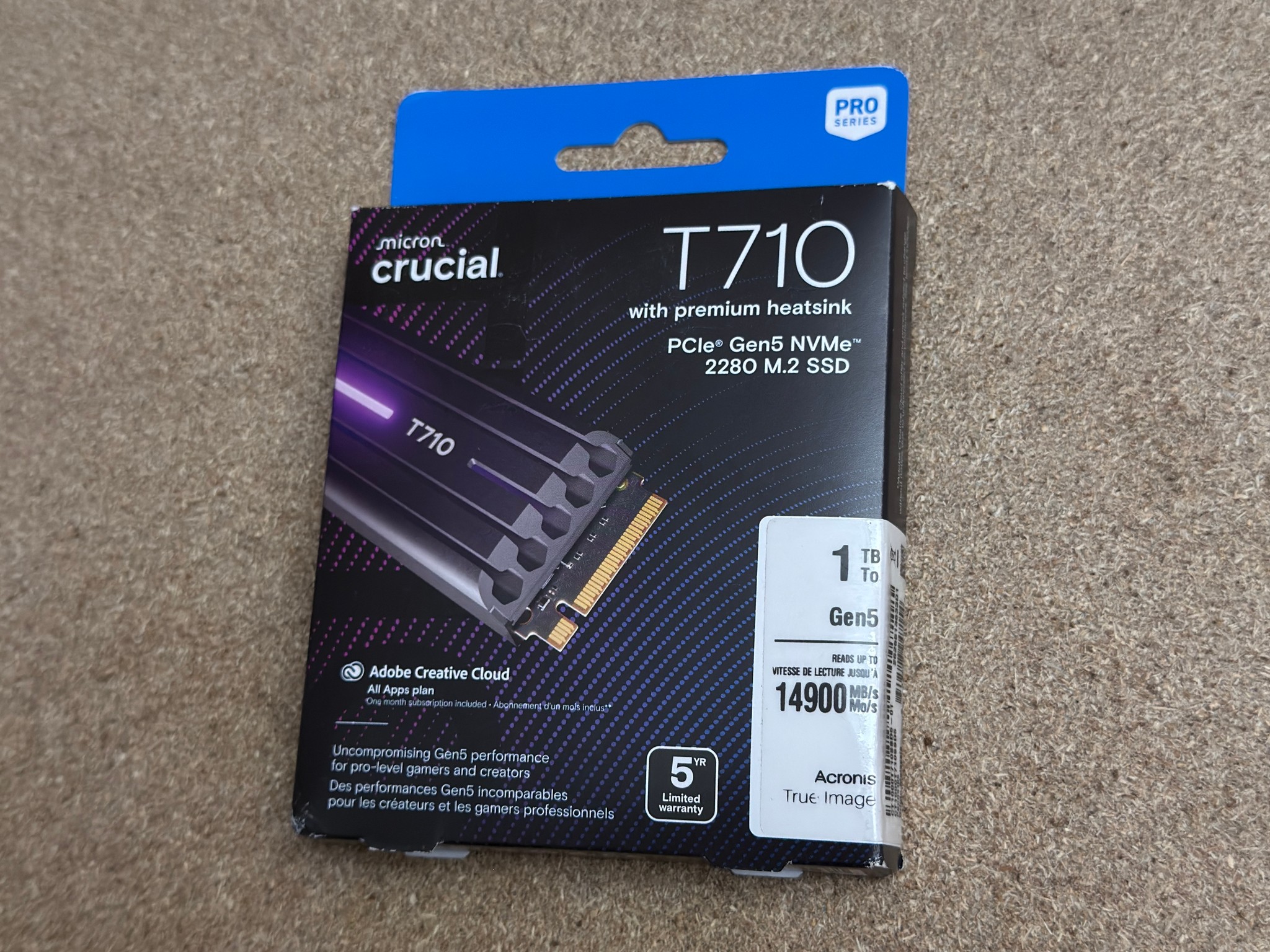 1TB Gen5 NVMe