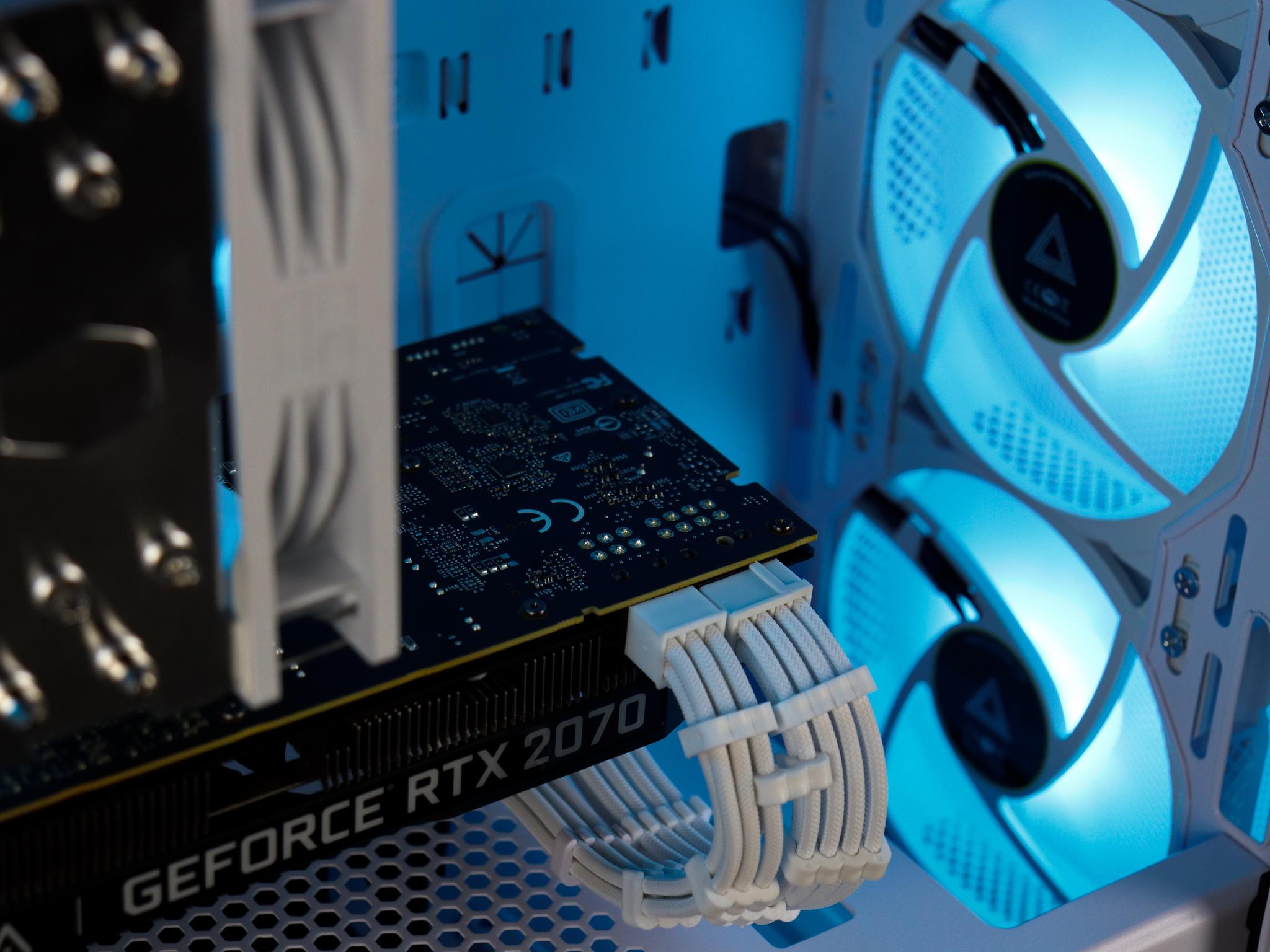 🧊❄️🧊 White Gaming PC – RTX 2070 Super , Ryzen 5 3600, 16GB RAM, 500GB SSD - WiFi, BlueTooth 🧊❄️🧊