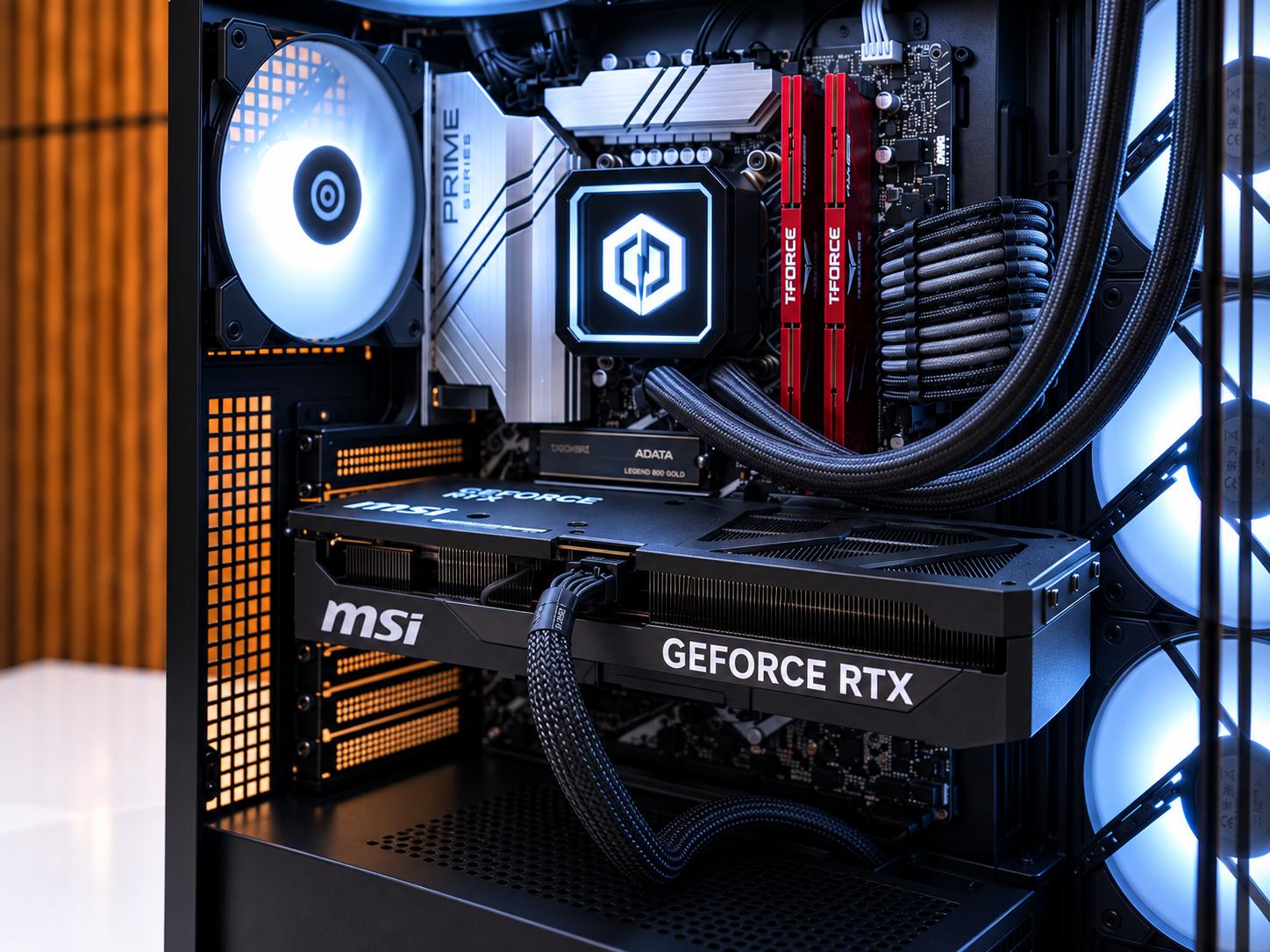 1440P Gaming PC | I9 14900KF | RTX 5070 12GB | NVME | 32GB RAM | Z790 | Windows 11