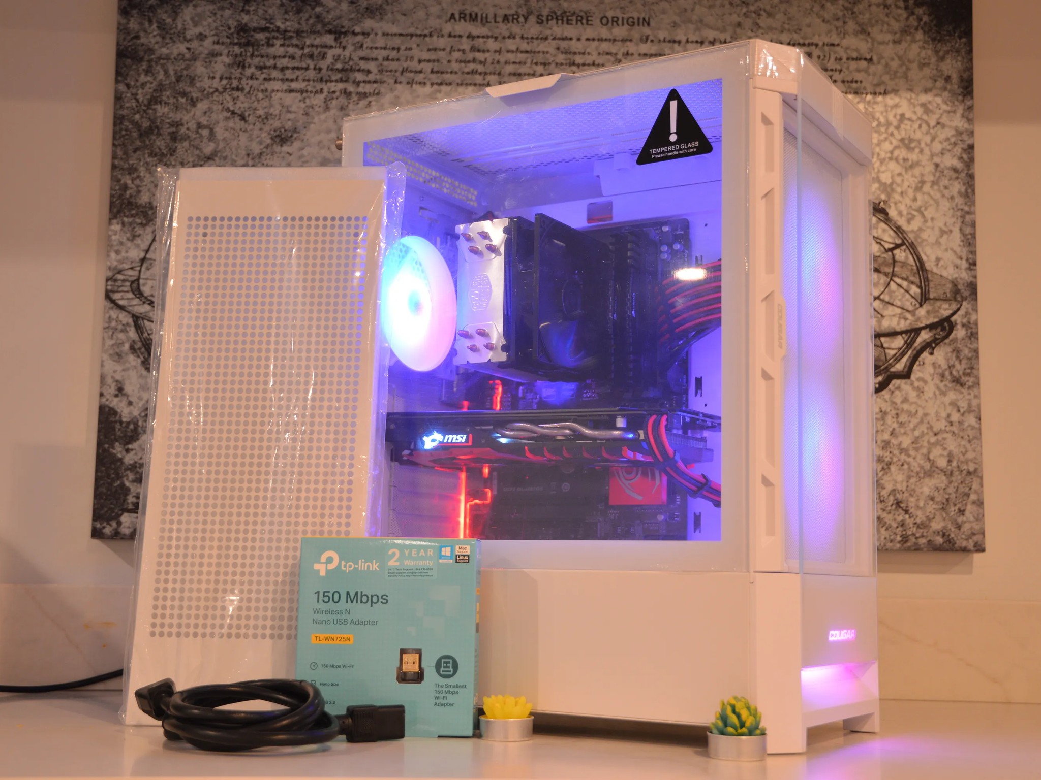 🔴🟣⚪️ Scarlet Snow ⚪️🟣🔴| Intel Core i5 4670K | NVIDIA GTX 1060 6GB | 16 GB RAM | 1TB SSD |