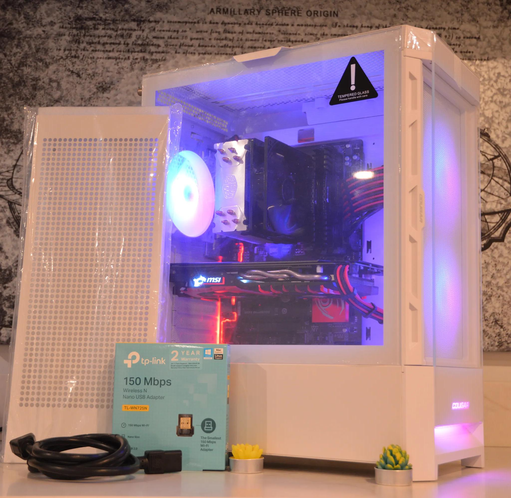 🔴🟣⚪️ Scarlet Snow ⚪️🟣🔴| Intel Core i5 4670K | NVIDIA GTX 1060 6GB | 16 GB RAM | 1TB SSD |