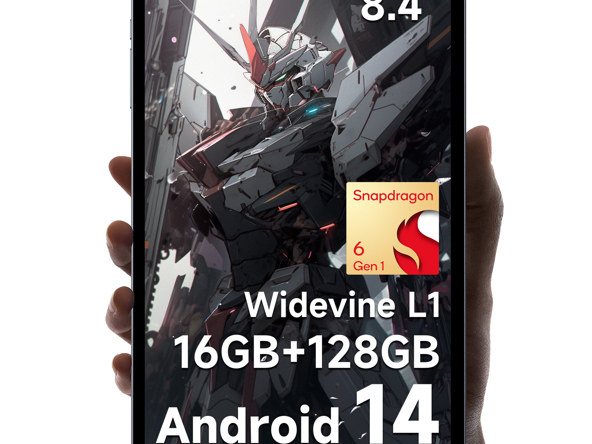 iPlay60 Mini Turbo 8.4inch Snapdragon 6Gen 1 Android14 8GB+8GB Virtual Memory RAM+128GB