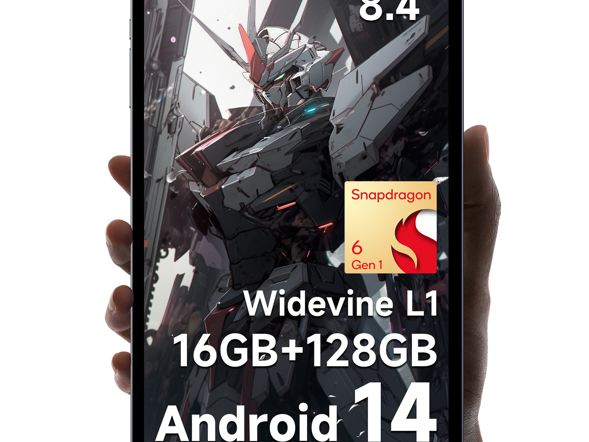 iPlay60 Mini Turbo 8.4inch Snapdragon 6Gen 1 Android14 8GB+8GB Virtual Memory RAM+128GB