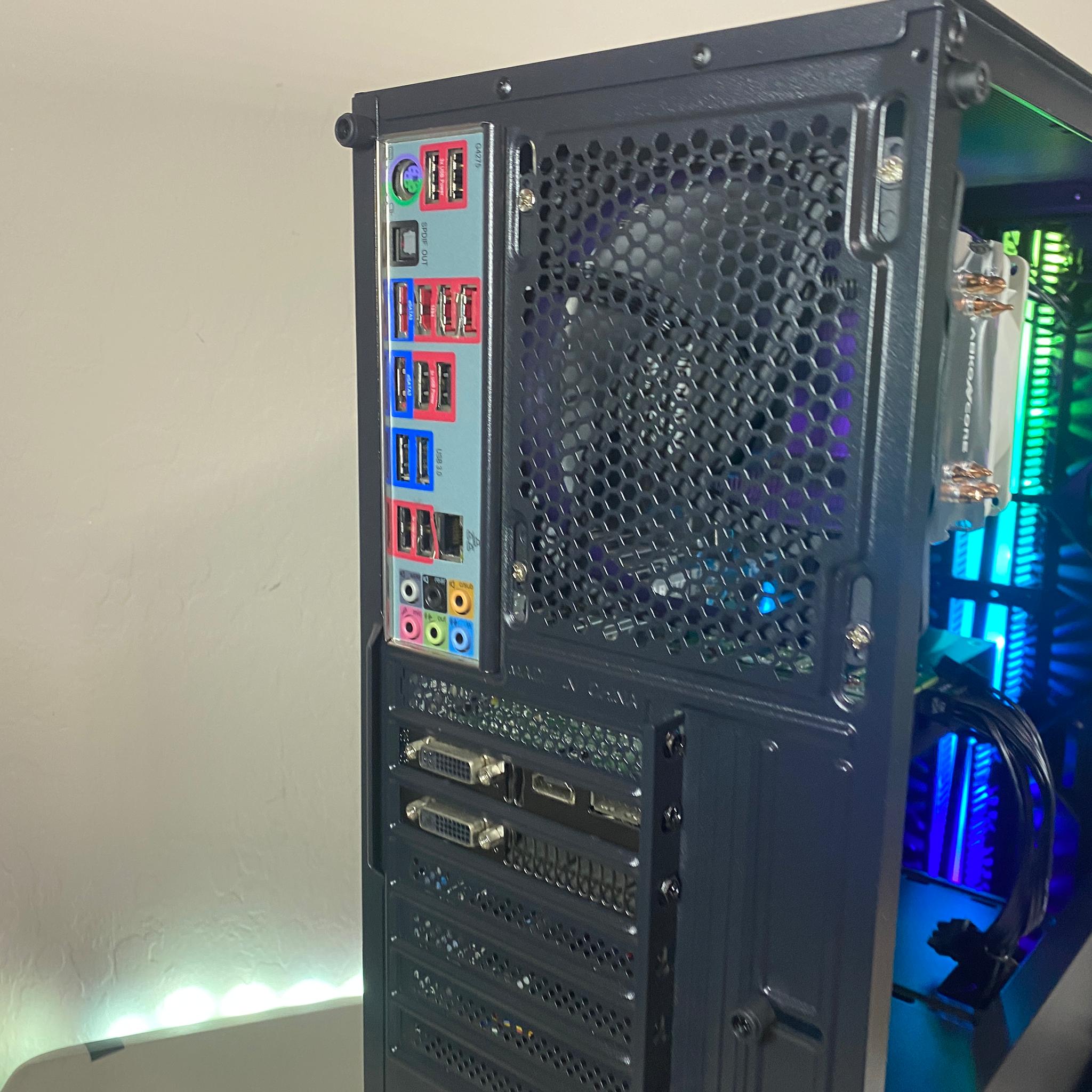 Custom Built Budget AMD Nvidia RGB Gaming PC Computer Fortnite Minecraft Valorant Roblox