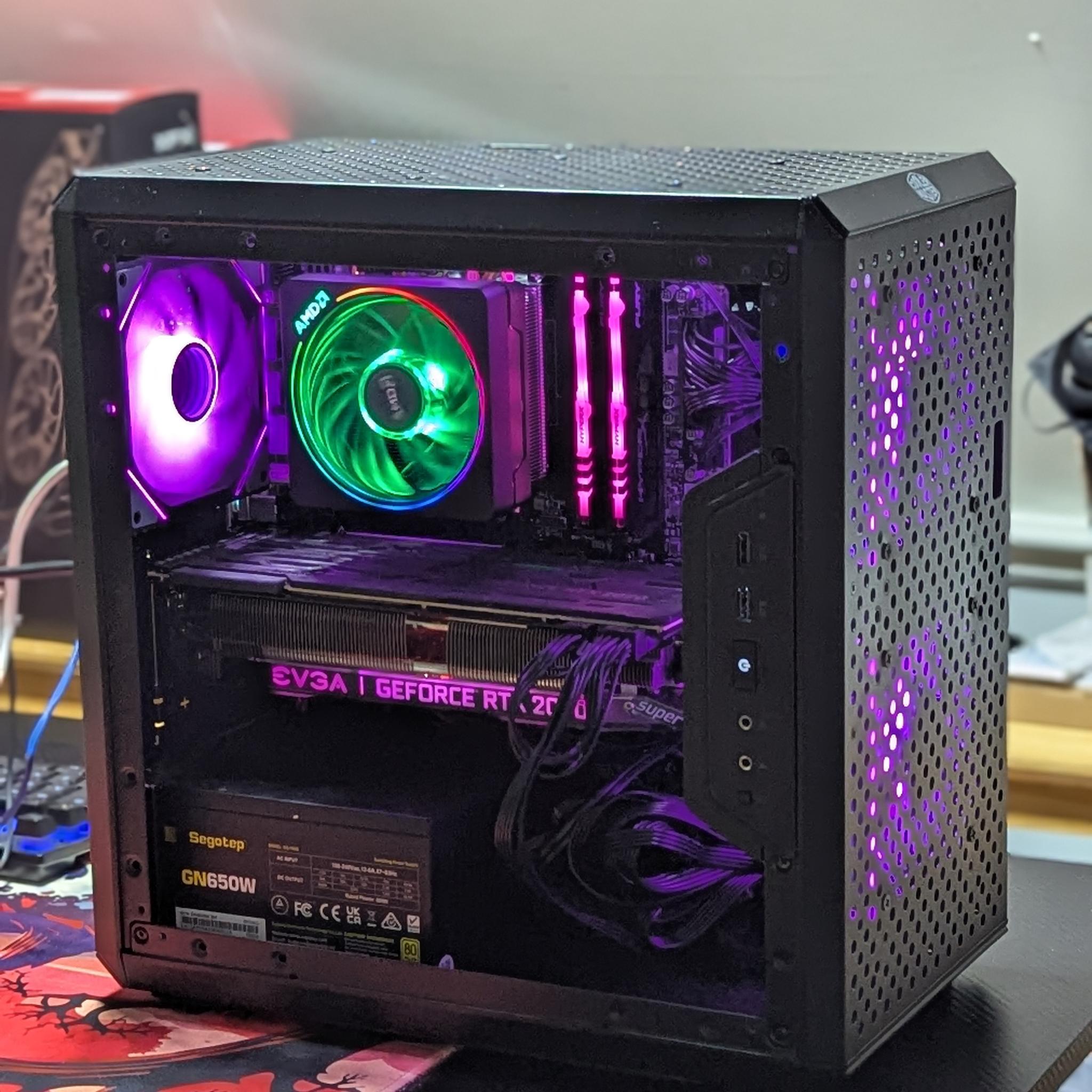 Gaming PC|AMD Ryzen 5 5600|EVGA GEFORCE RTX 2070 SUPER|1 TB NVMESSD|16 GB DDR4 3200 |Windows 11 Home