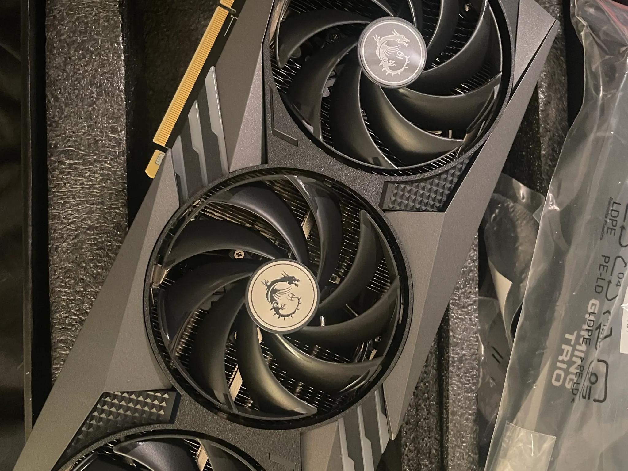 MSI GeForce RTX 4070 Ti GAMING X TRIO 12GB GDDR6X Graphics Card
