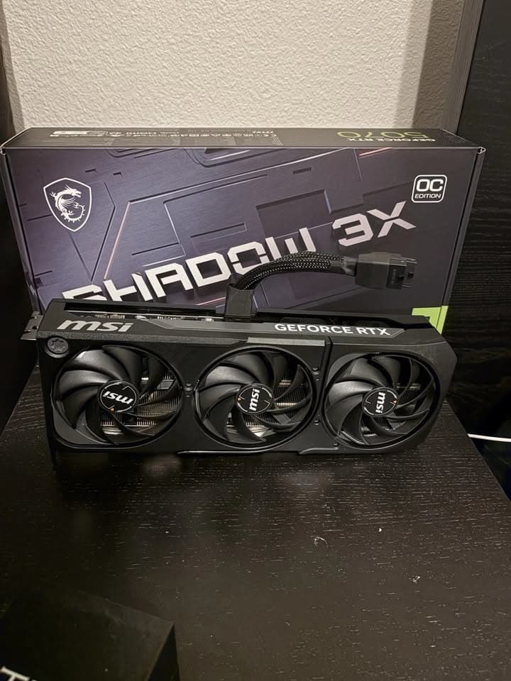 5070 msi shadow 3x oc