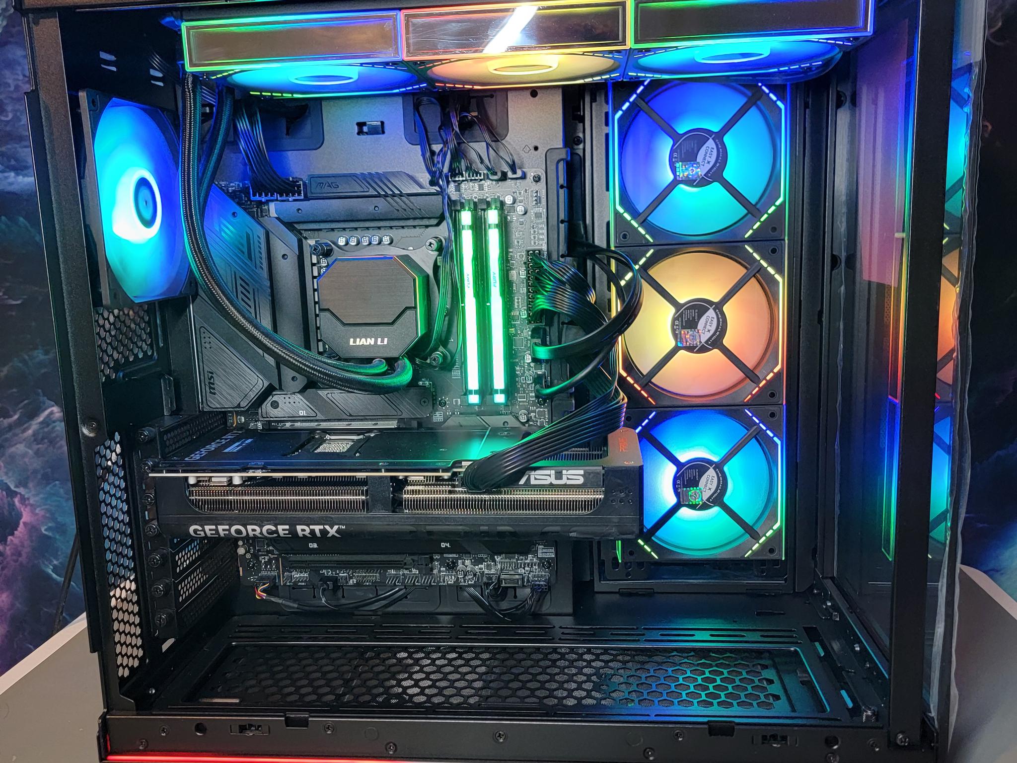 ASUS PRIME RTX 5070 ti 16gb + Intel Core i9 12900k PC Build #55