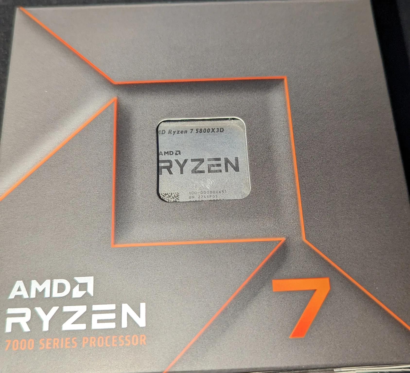 USED AMD Ryzen 7 5800X3D