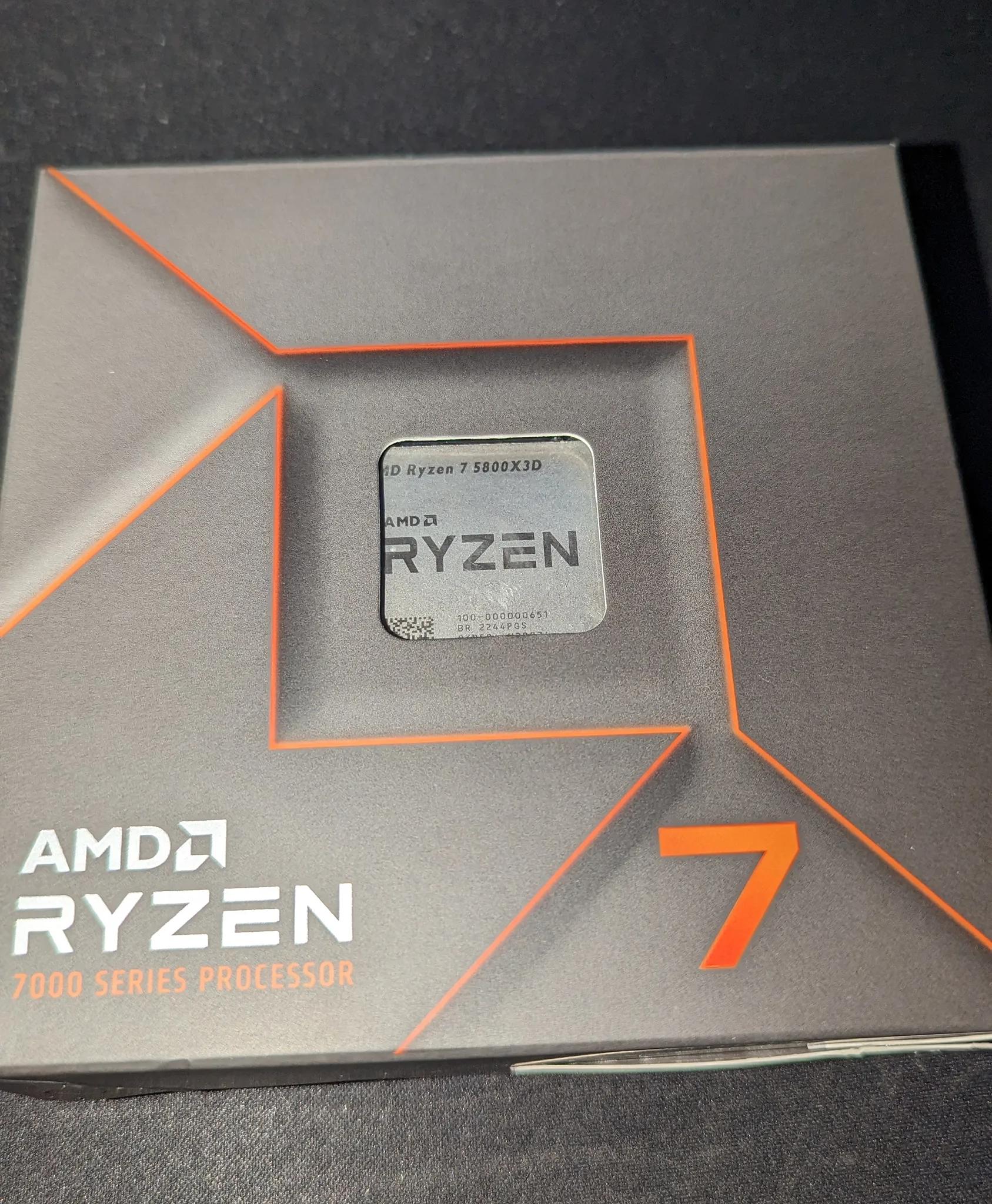 USED AMD Ryzen 7 5800X3D